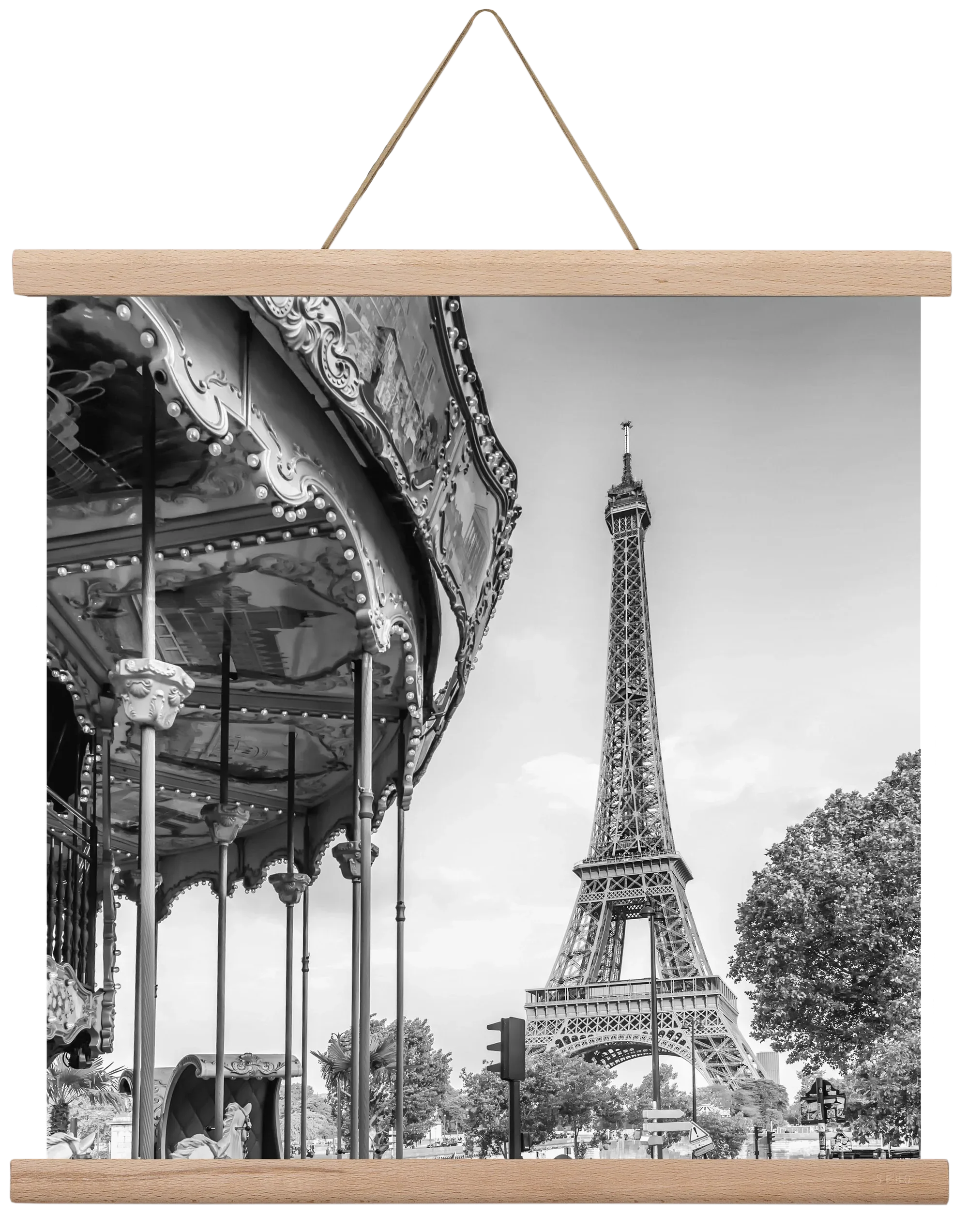 Typical Paris | monochrome - artbridge