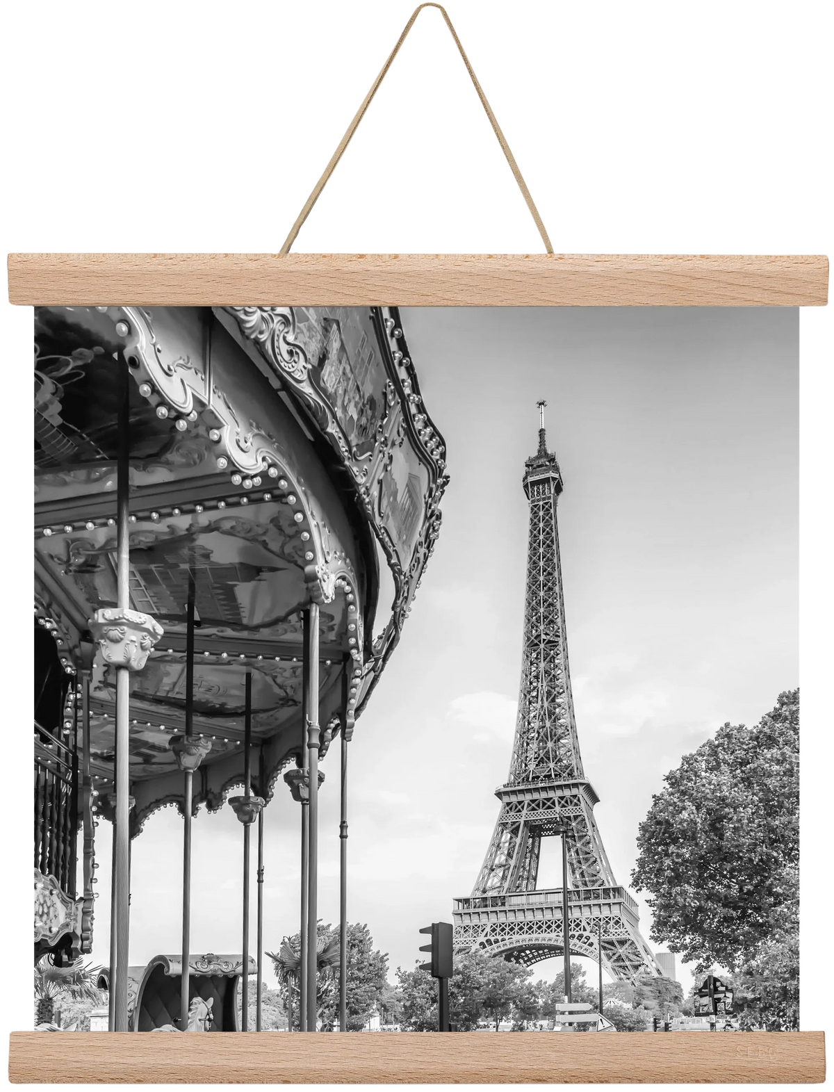 Typical Paris | monochrome - artbridge