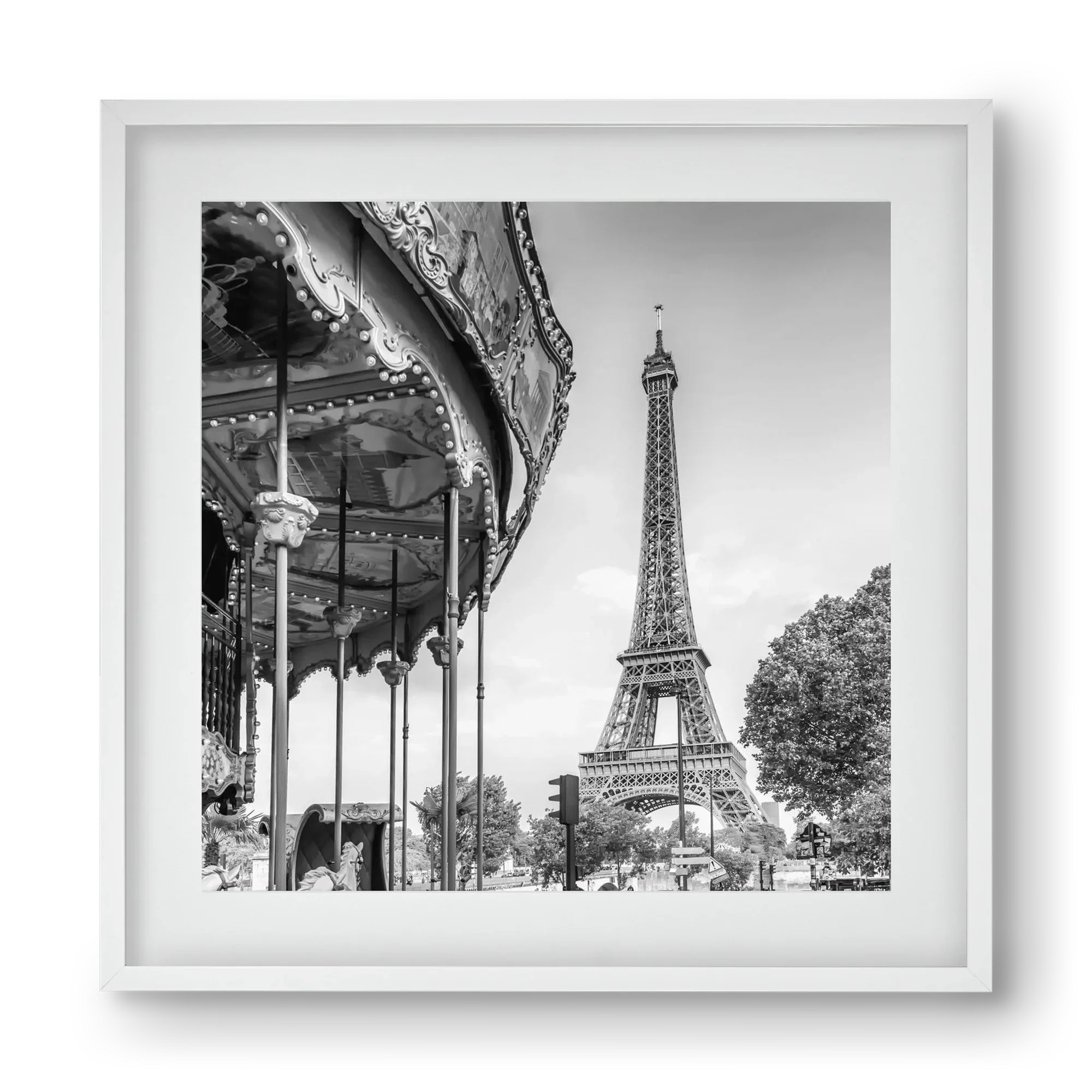 Typical Paris | monochrome - artbridge