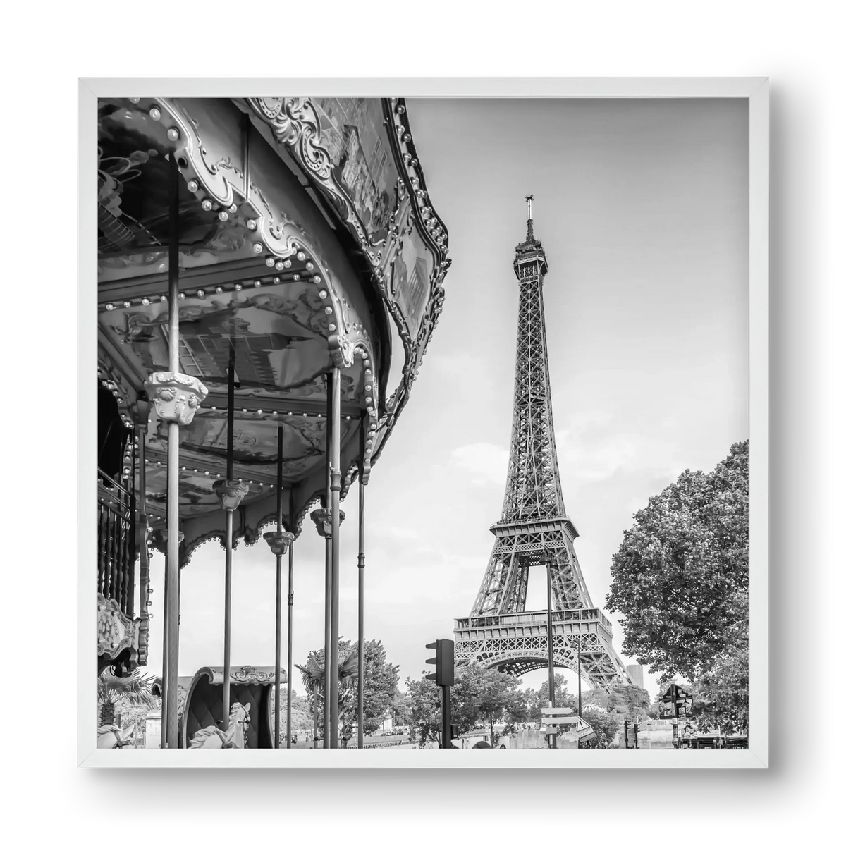 Typical Paris | monochrome - artbridge
