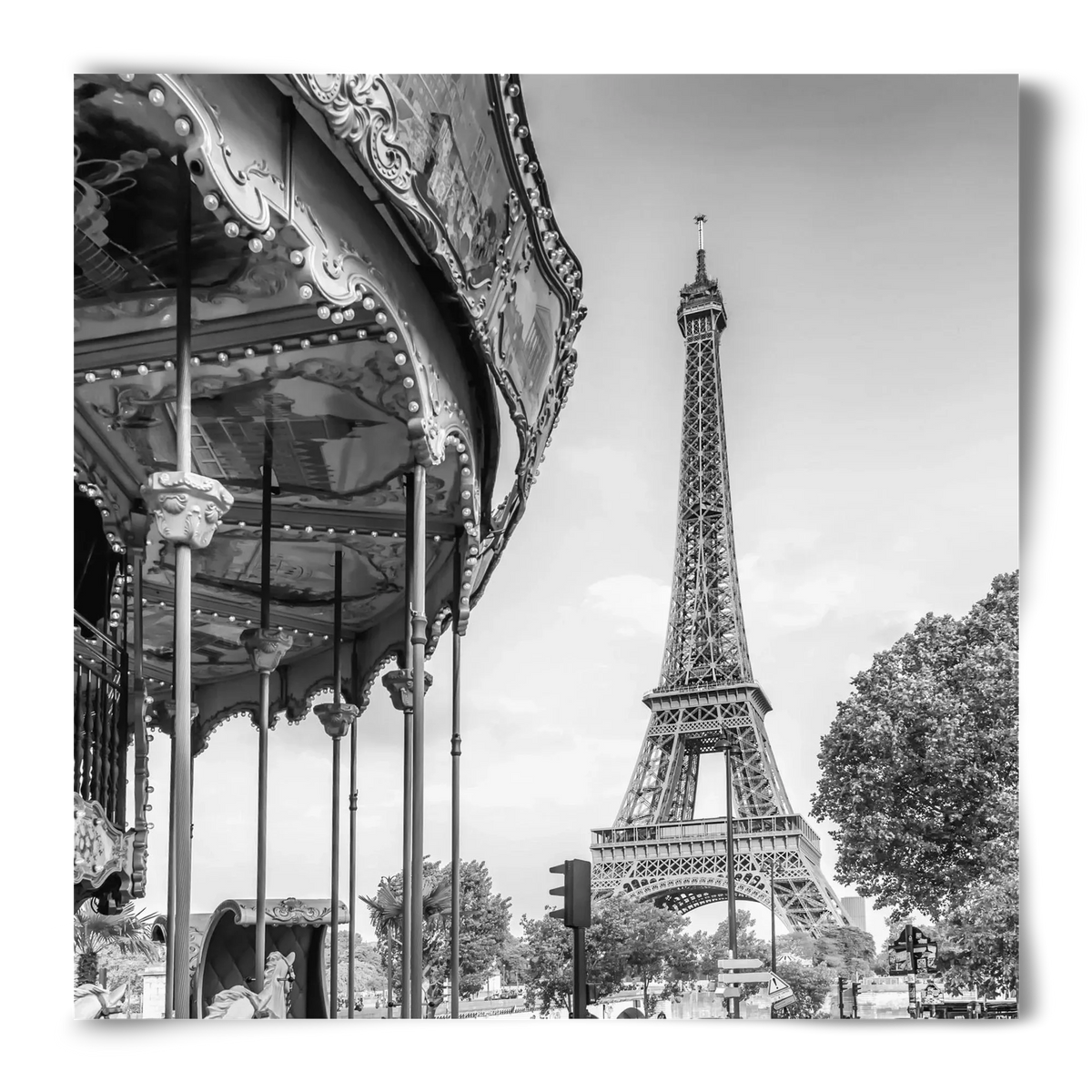 Typical Paris | monochrome - artbridge
