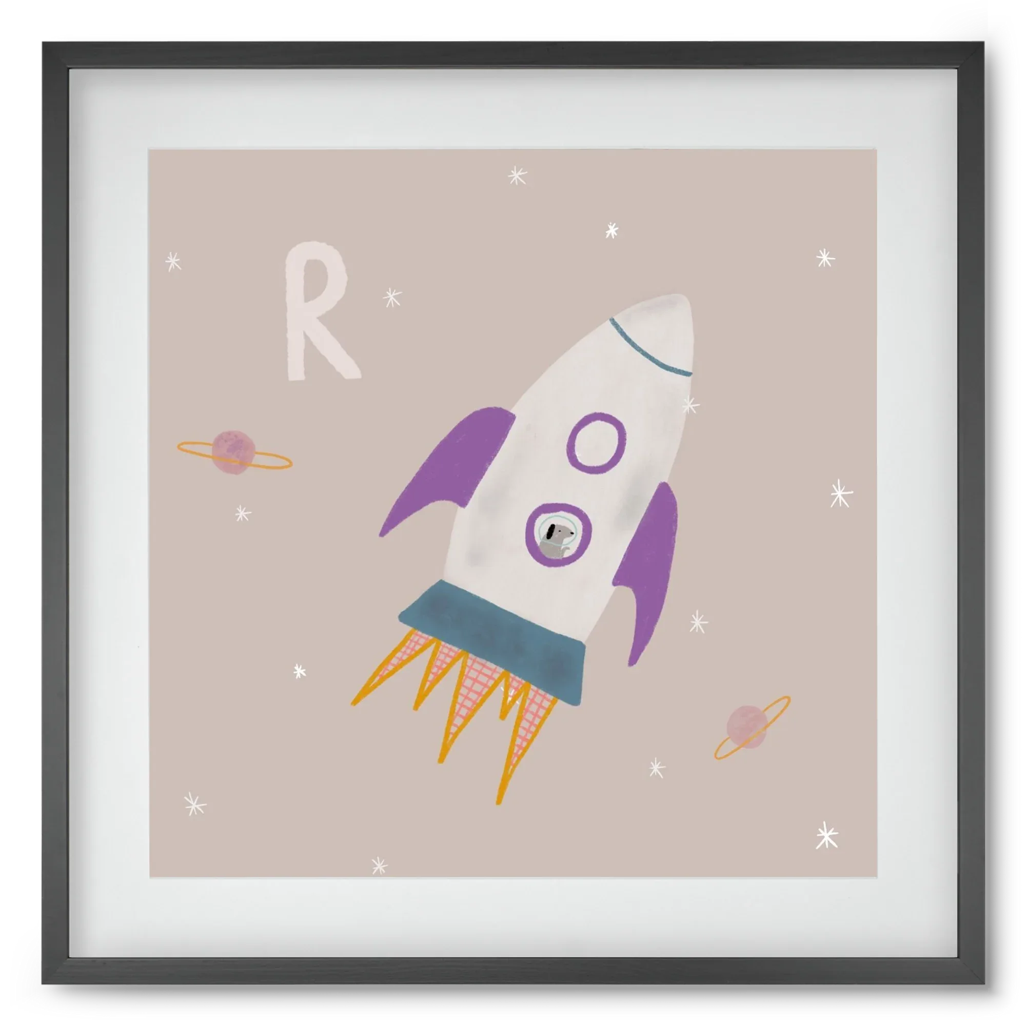 R, mint Rakéta - artbridge