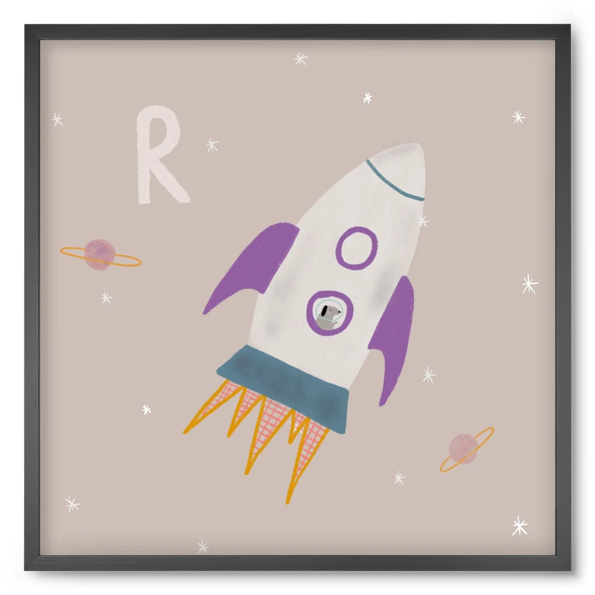 R, mint Rakéta - artbridge