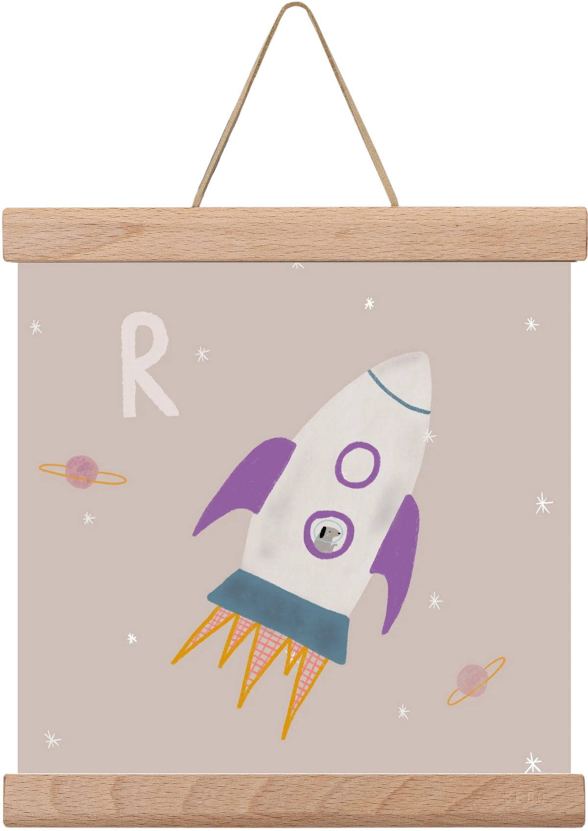 R, mint Rakéta - artbridge