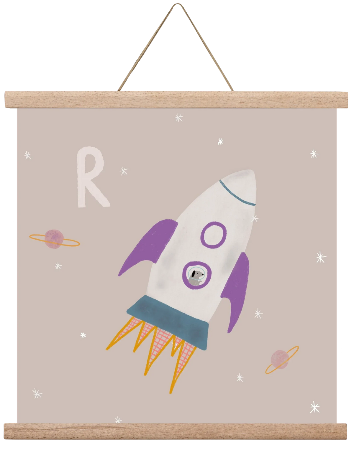 R, mint Rakéta - artbridge