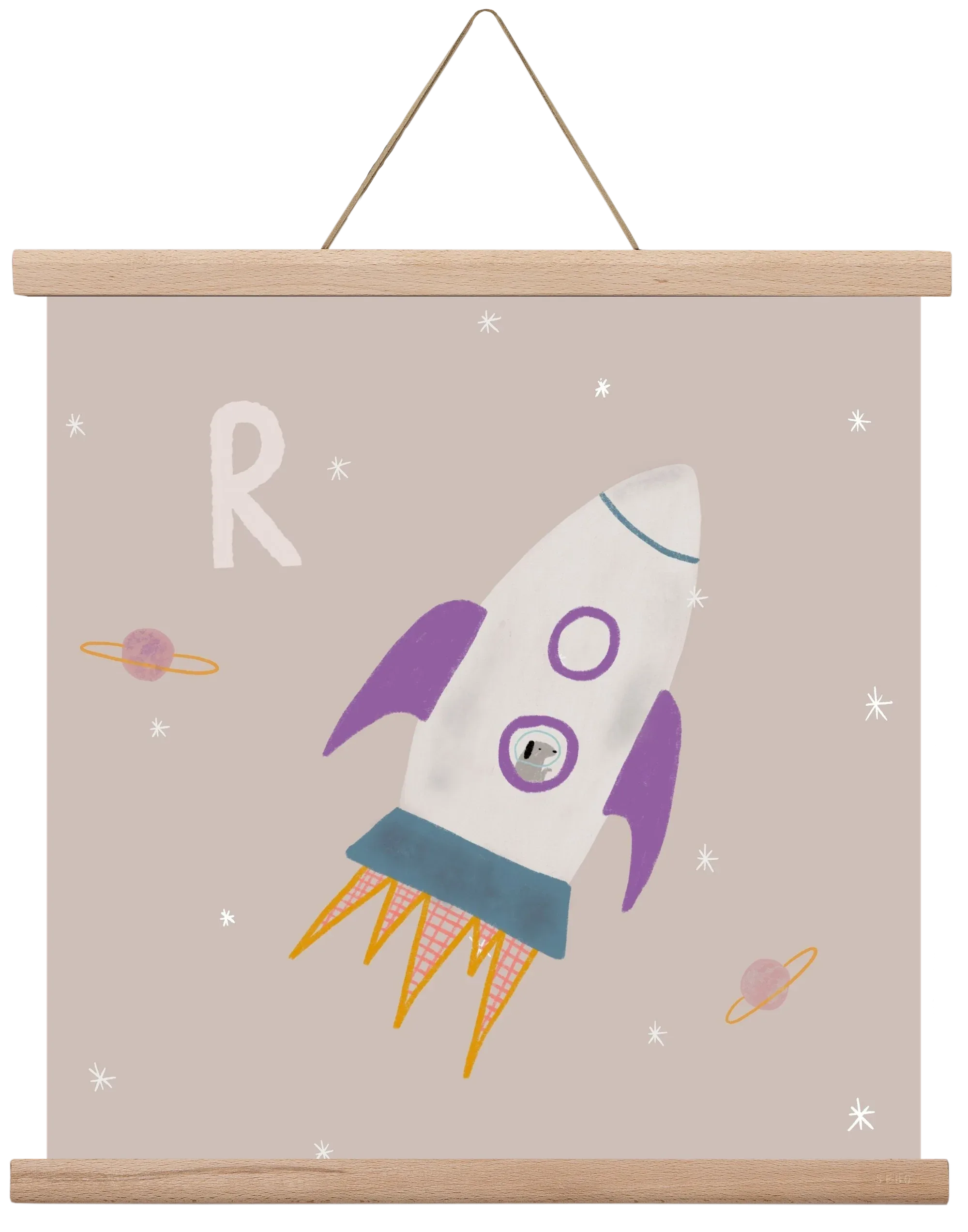 R, mint Rakéta - artbridge