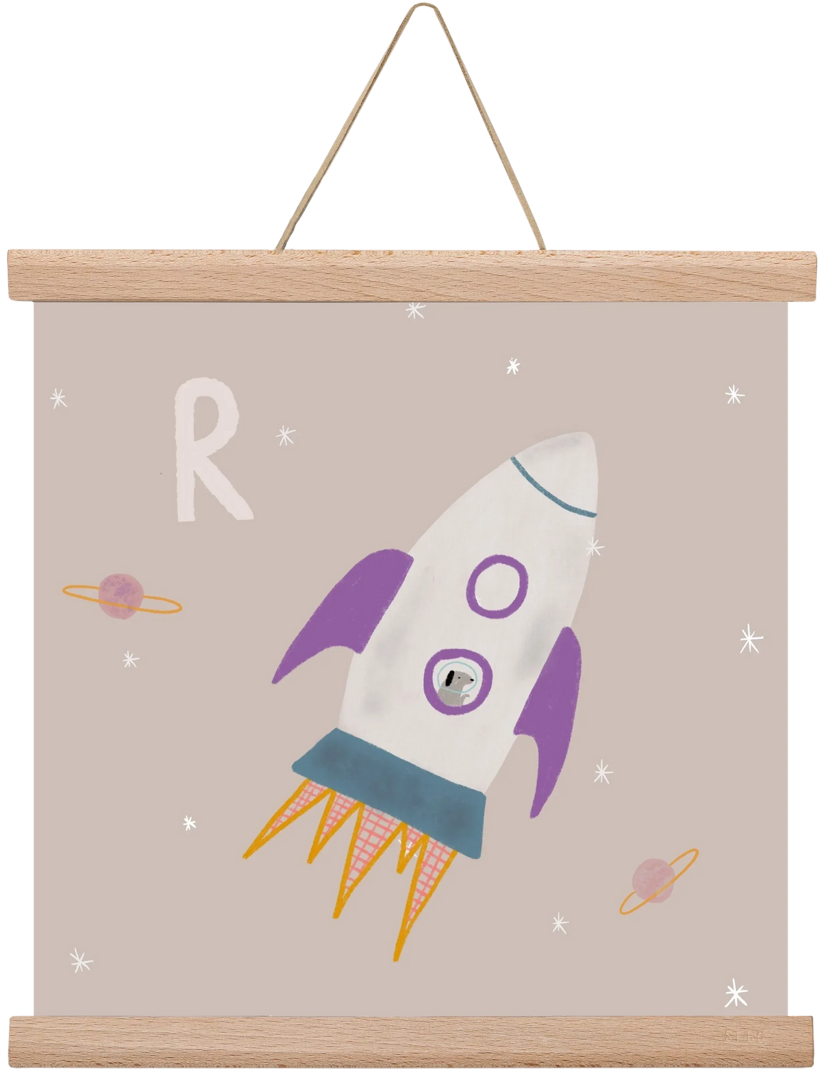 R, mint Rakéta - artbridge