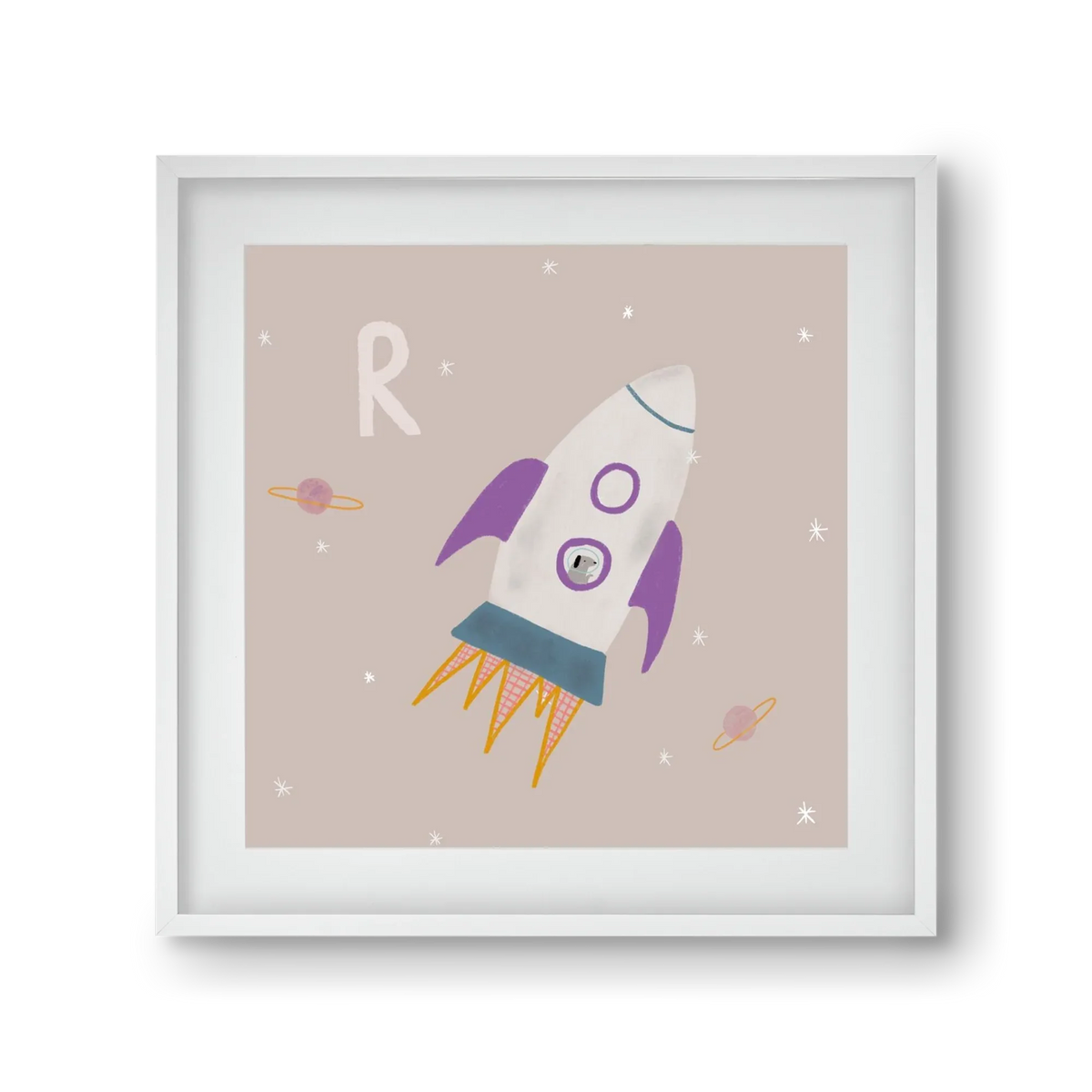 R, mint Rakéta - artbridge