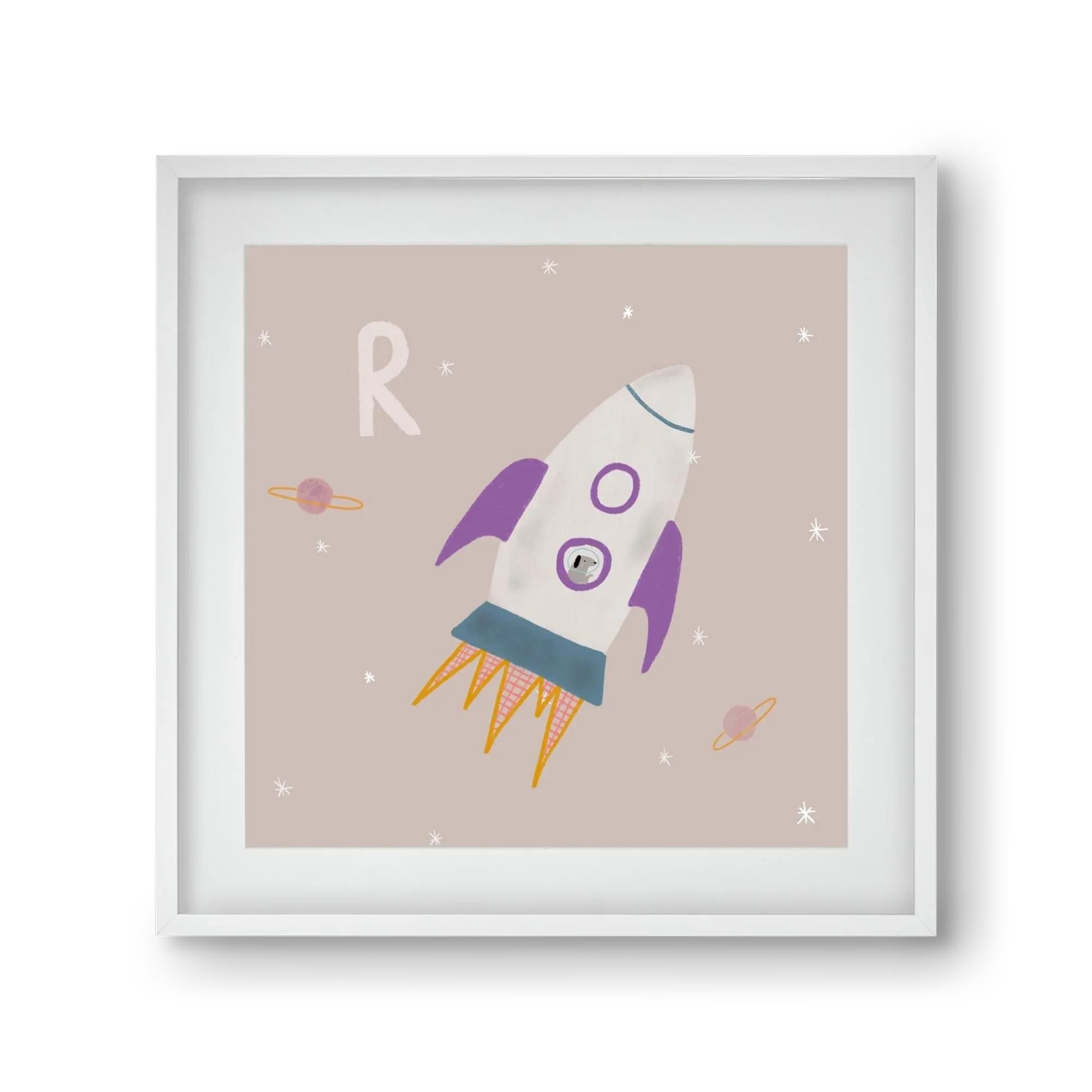 R, mint Rakéta - artbridge