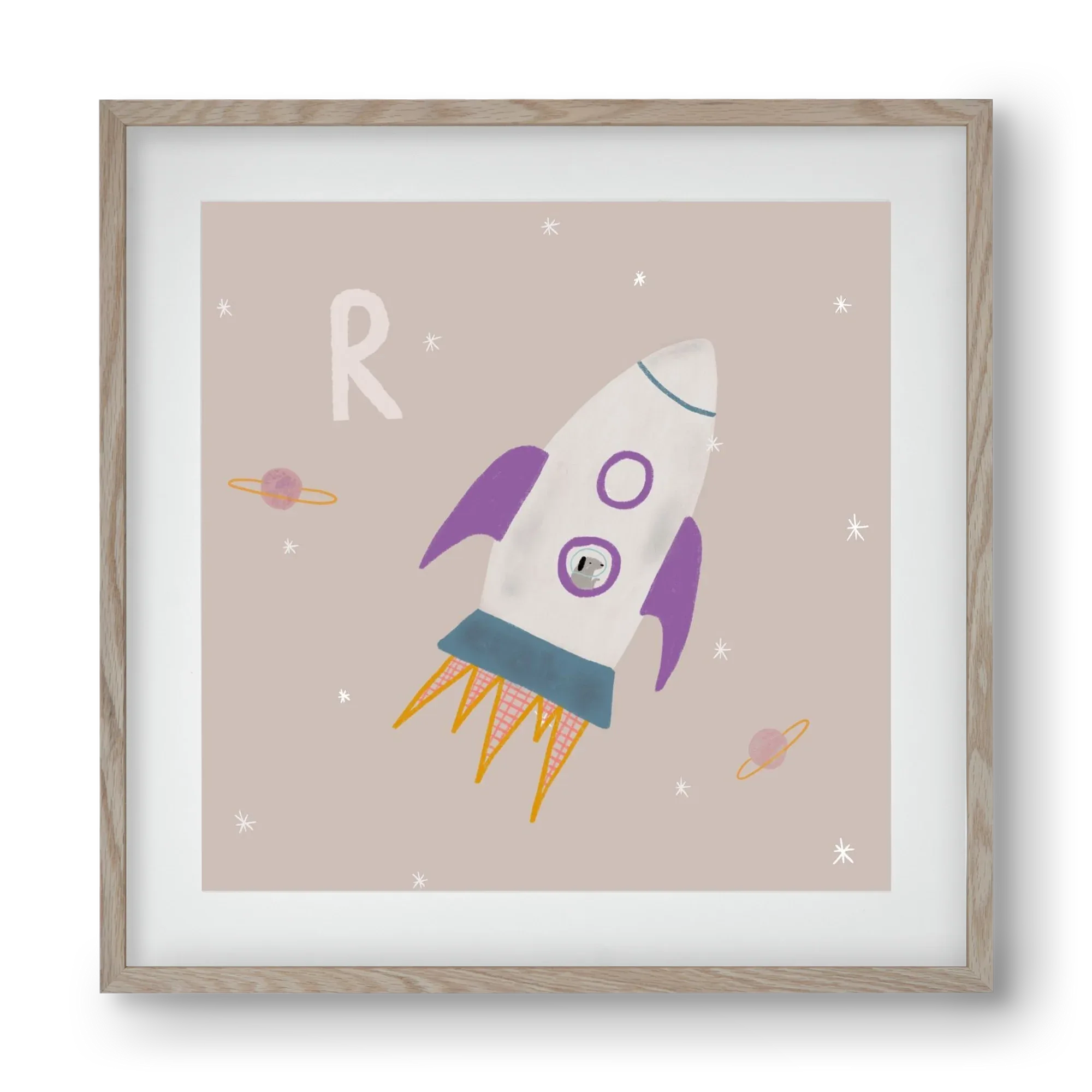 R, mint Rakéta - artbridge