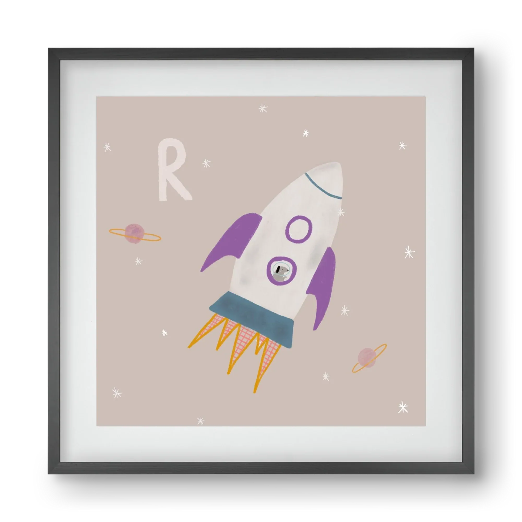 R, mint Rakéta - artbridge