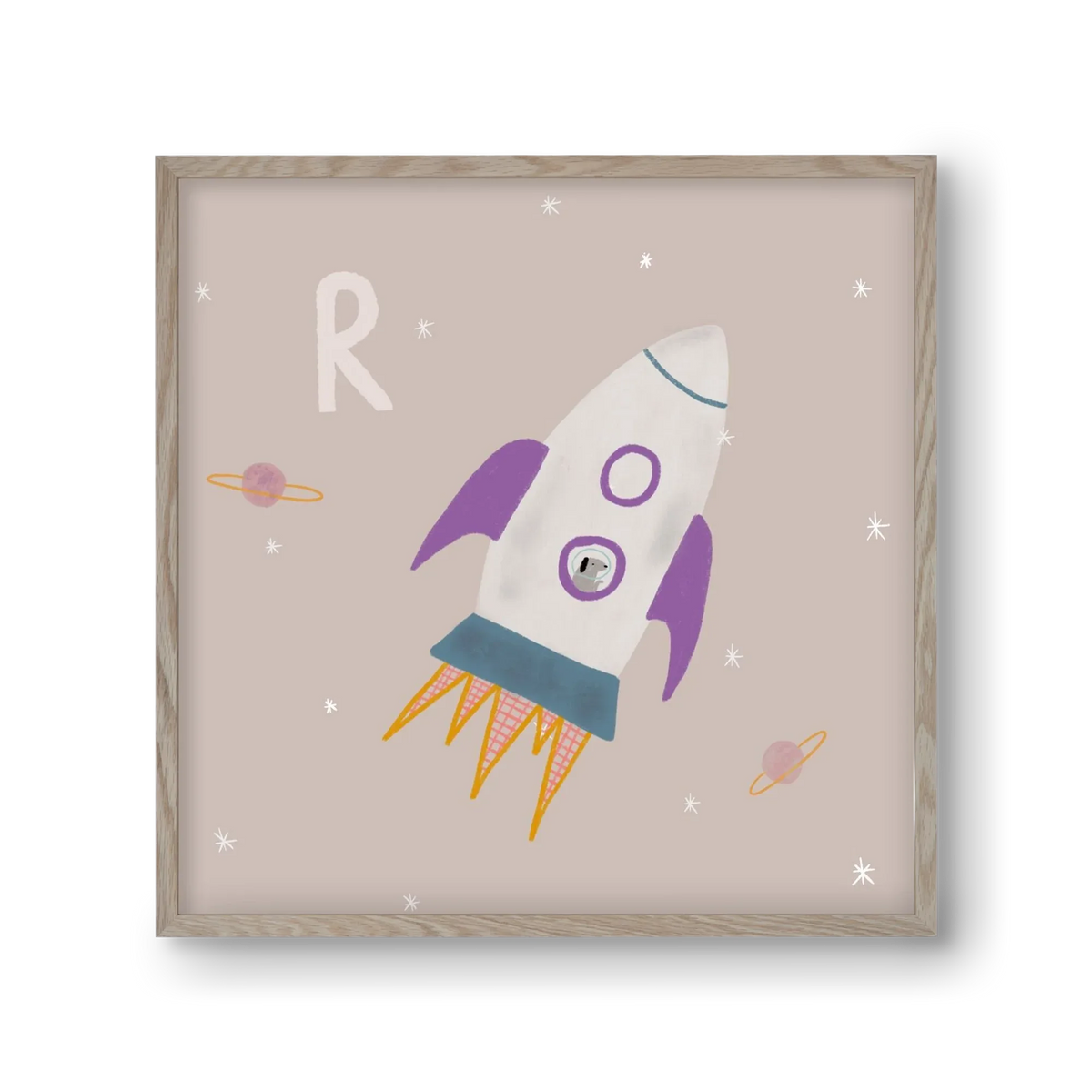 R, mint Rakéta - artbridge