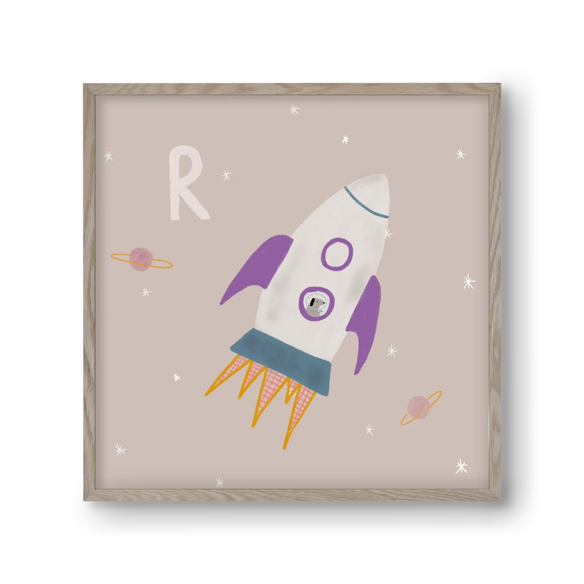 R, mint Rakéta - artbridge