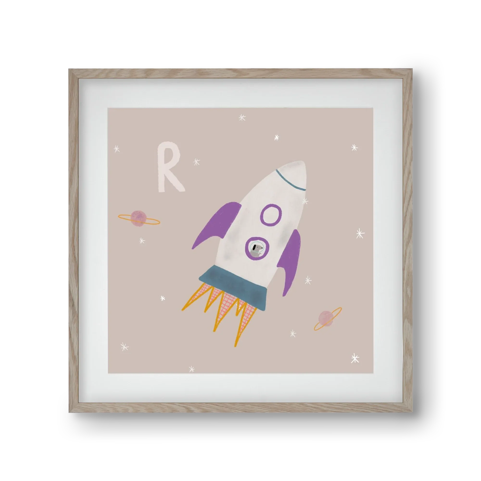 R, mint Rakéta - artbridge