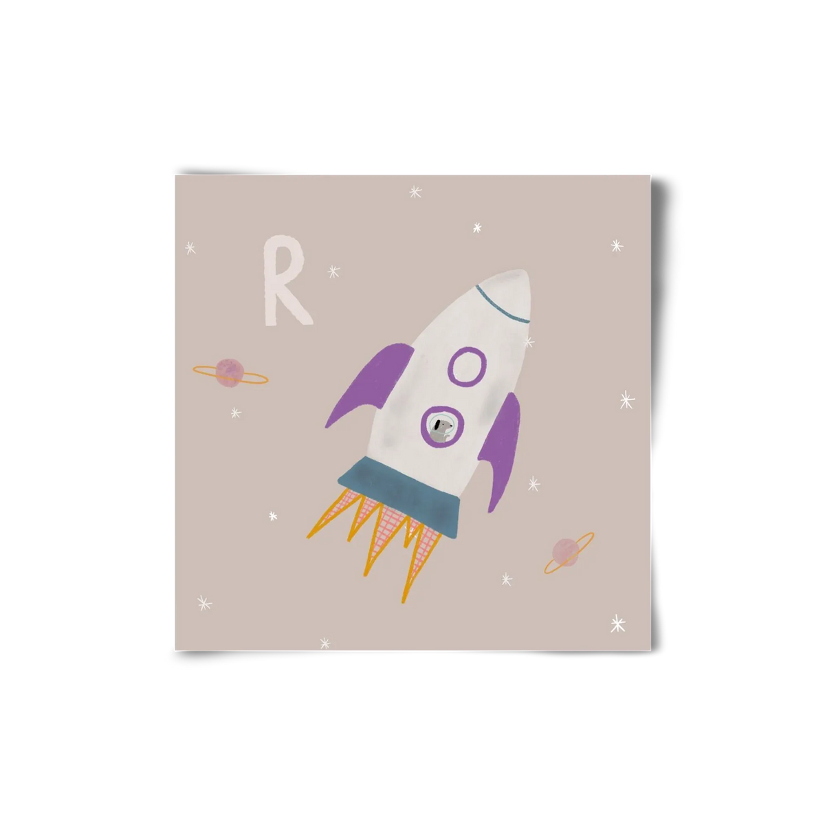 R, mint Rakéta - artbridge