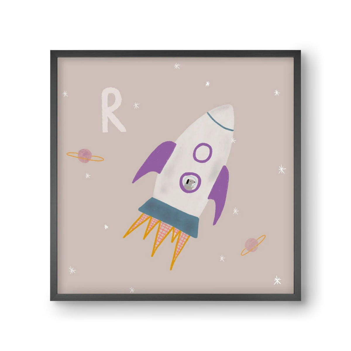 R, mint Rakéta - artbridge