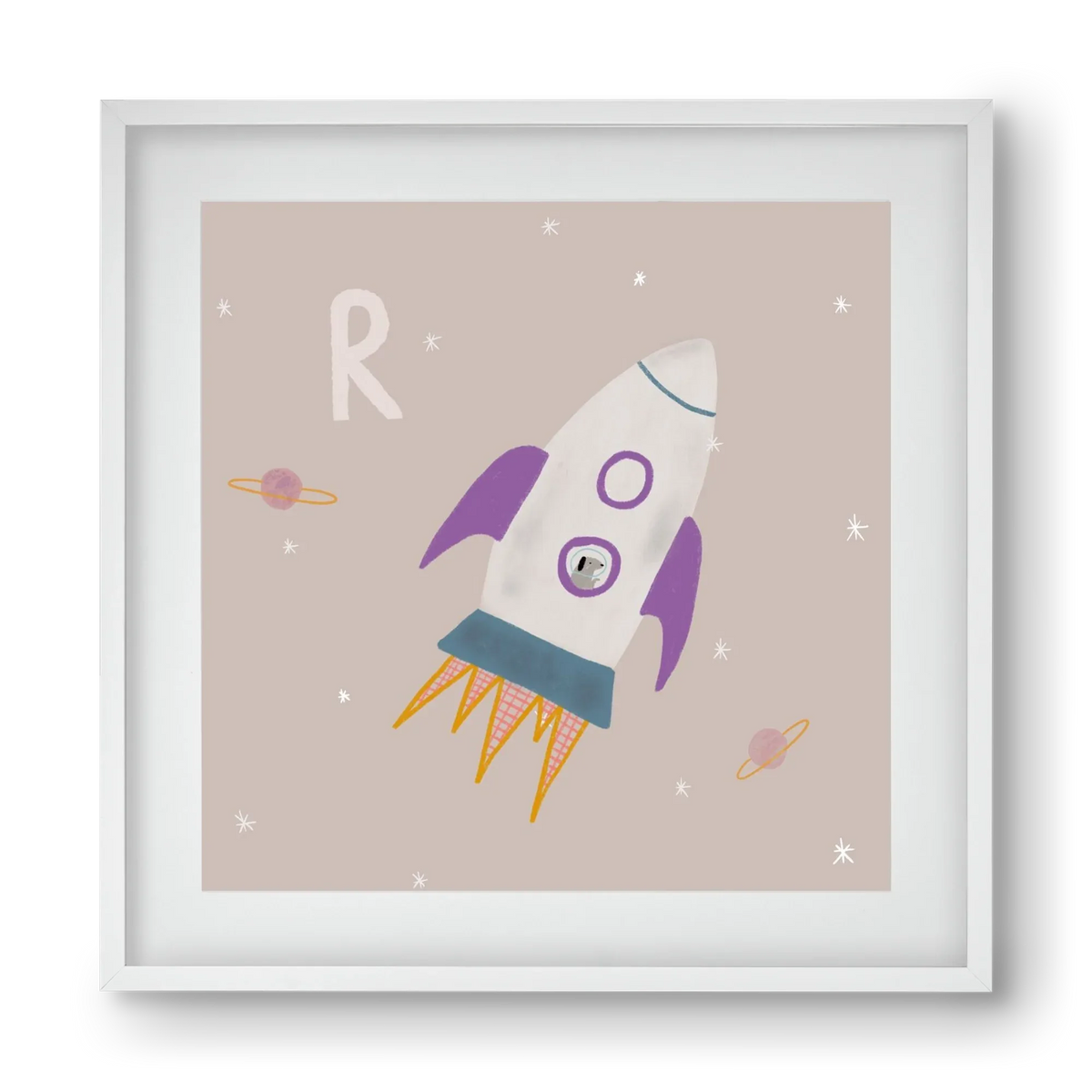 R, mint Rakéta - artbridge