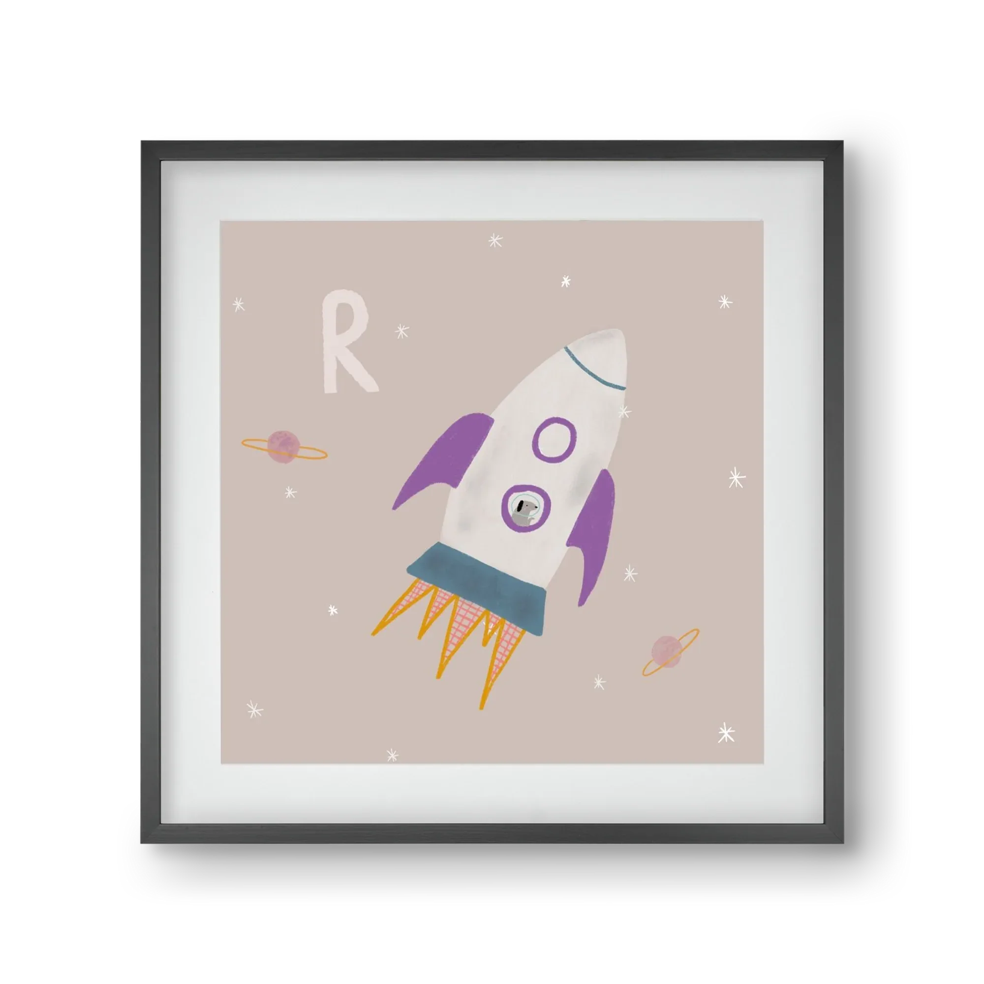 R, mint Rakéta - artbridge