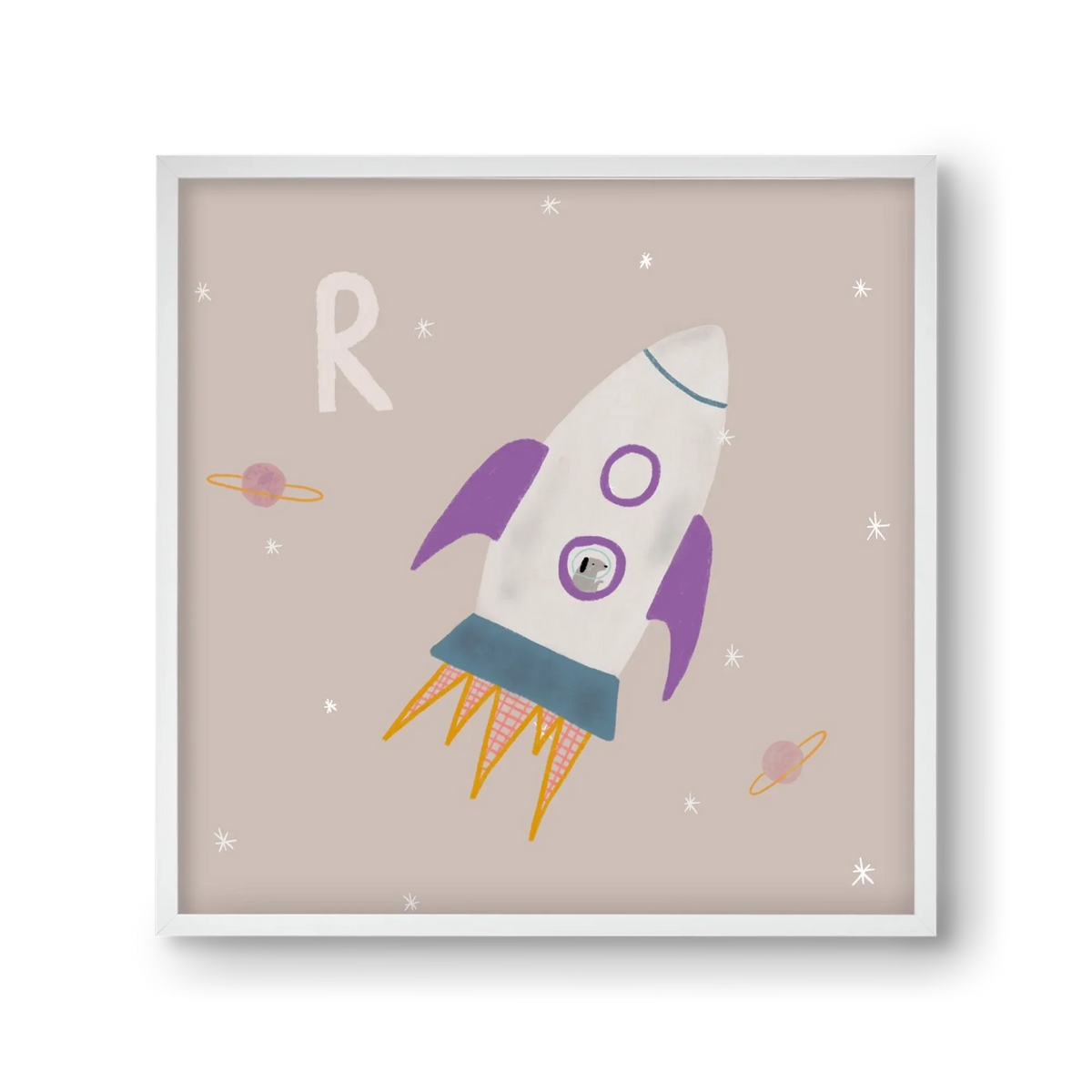 R, mint Rakéta - artbridge