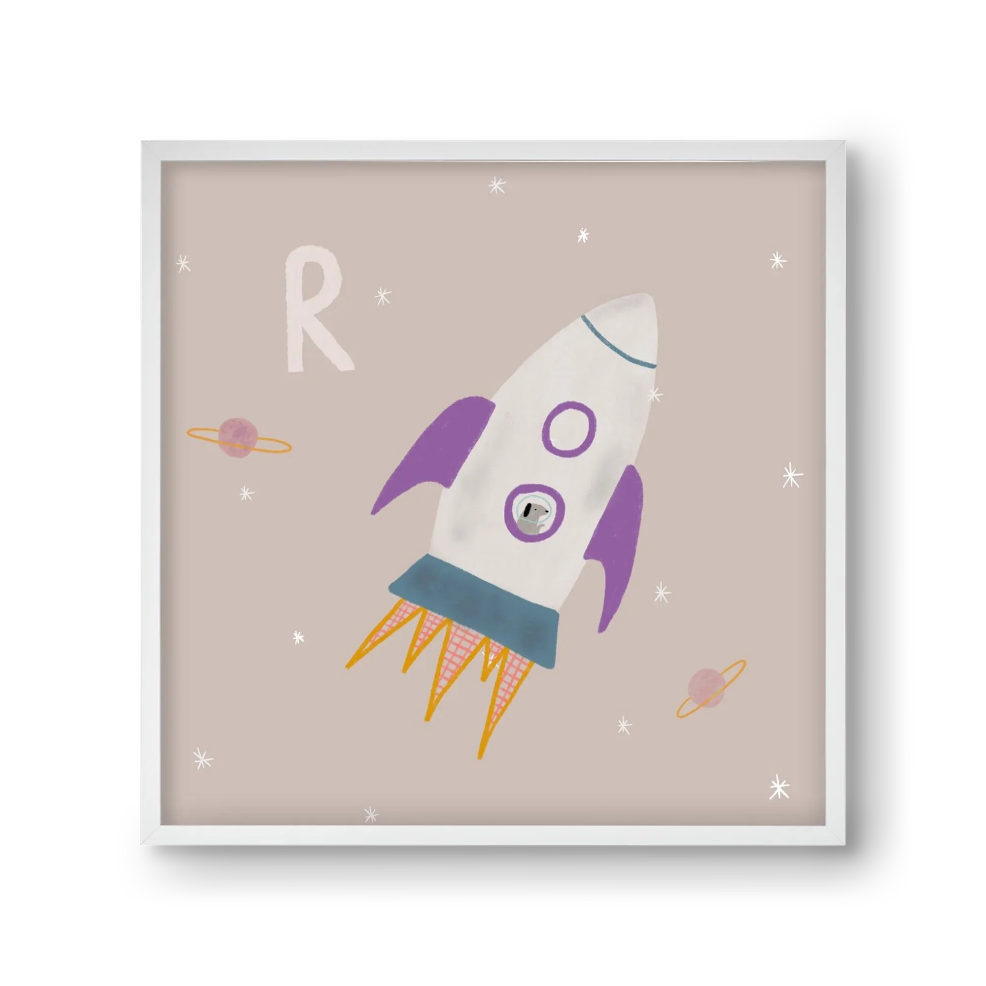 R, mint Rakéta - artbridge