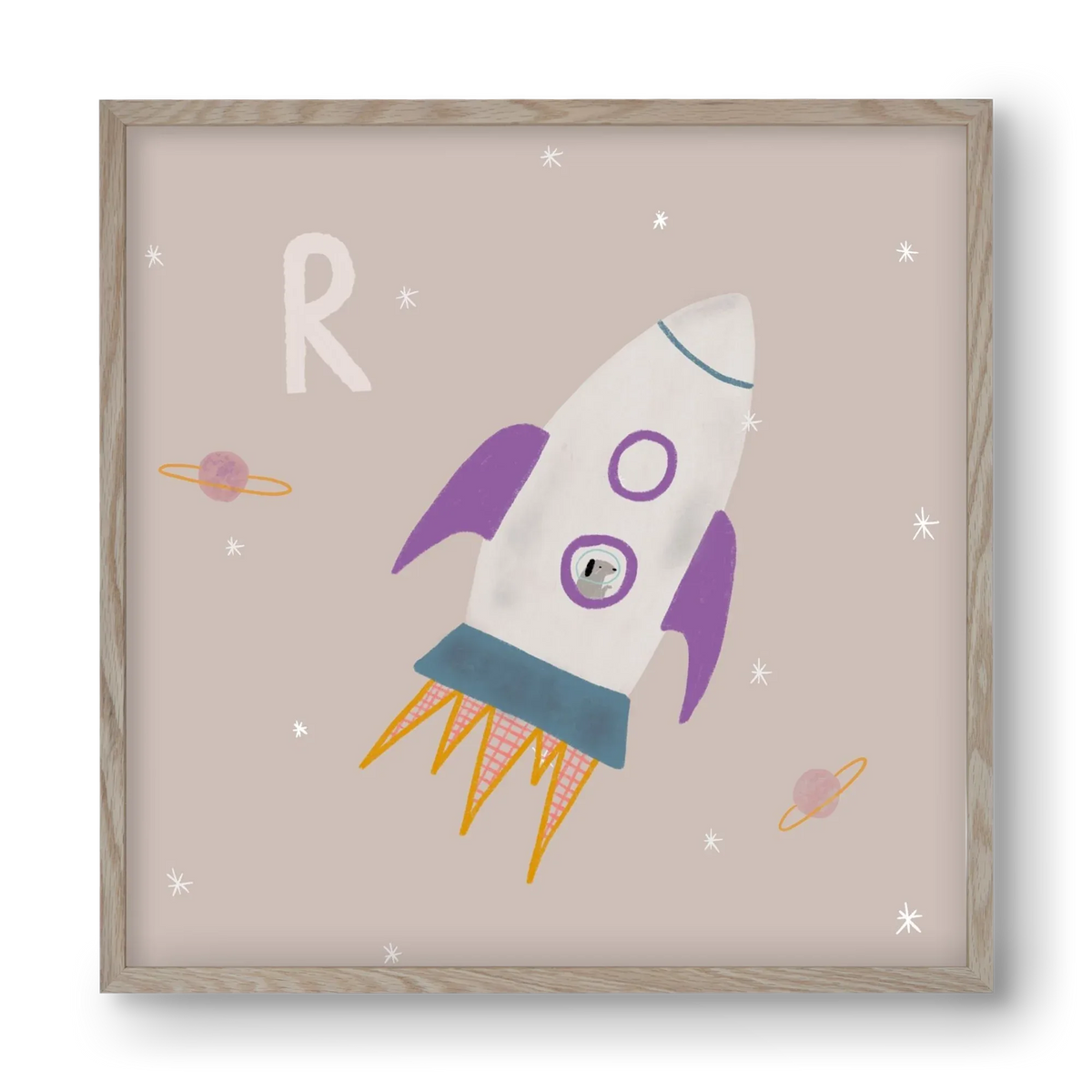 R, mint Rakéta - artbridge