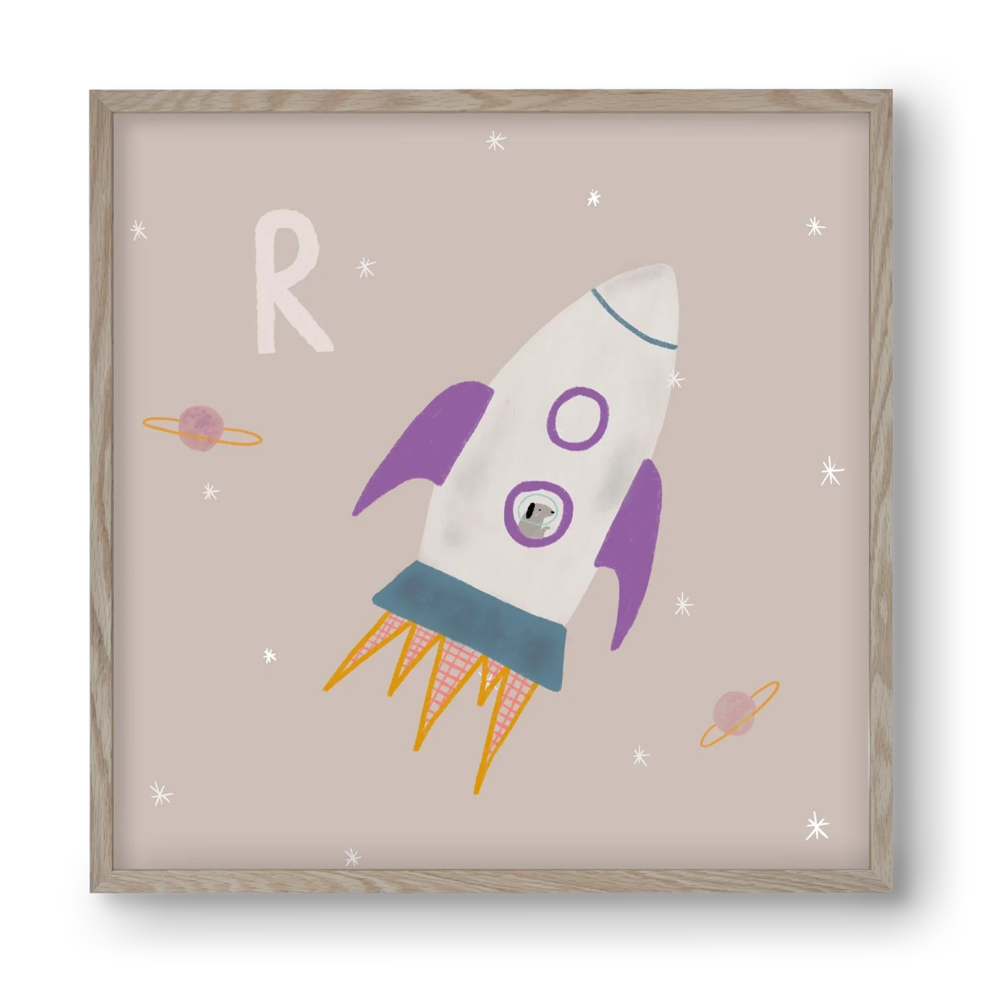 R, mint Rakéta - artbridge
