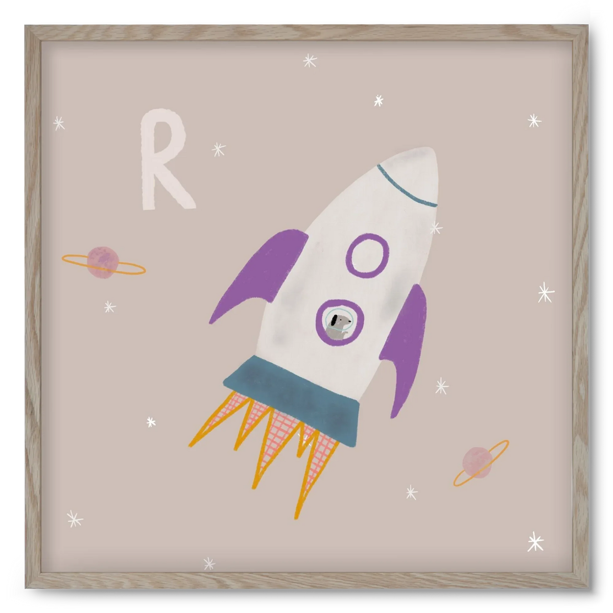 R, mint Rakéta - artbridge