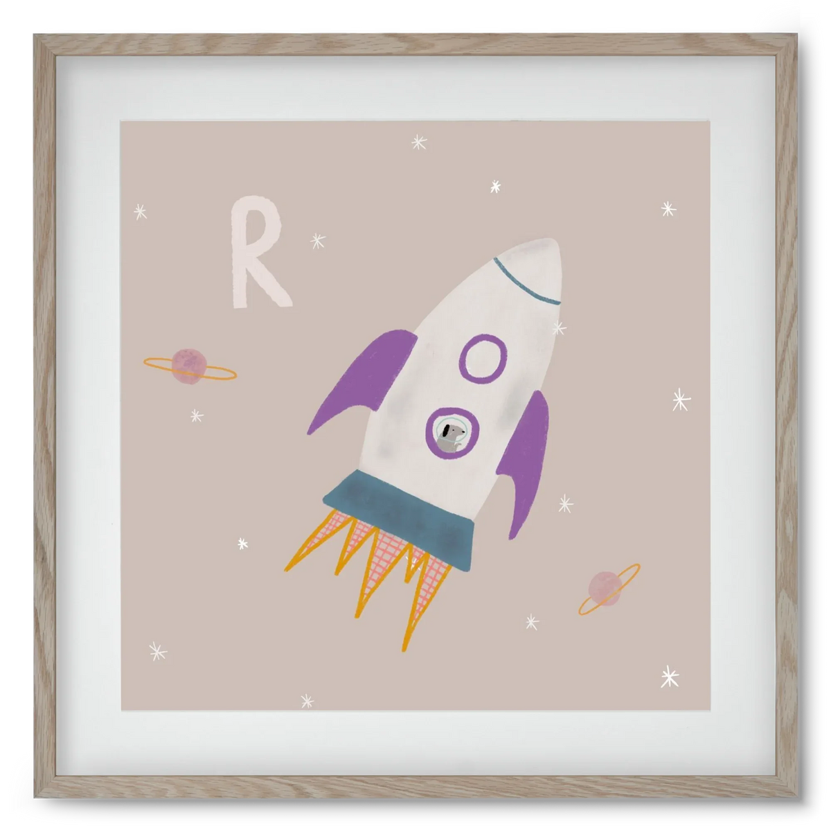 R, mint Rakéta - artbridge