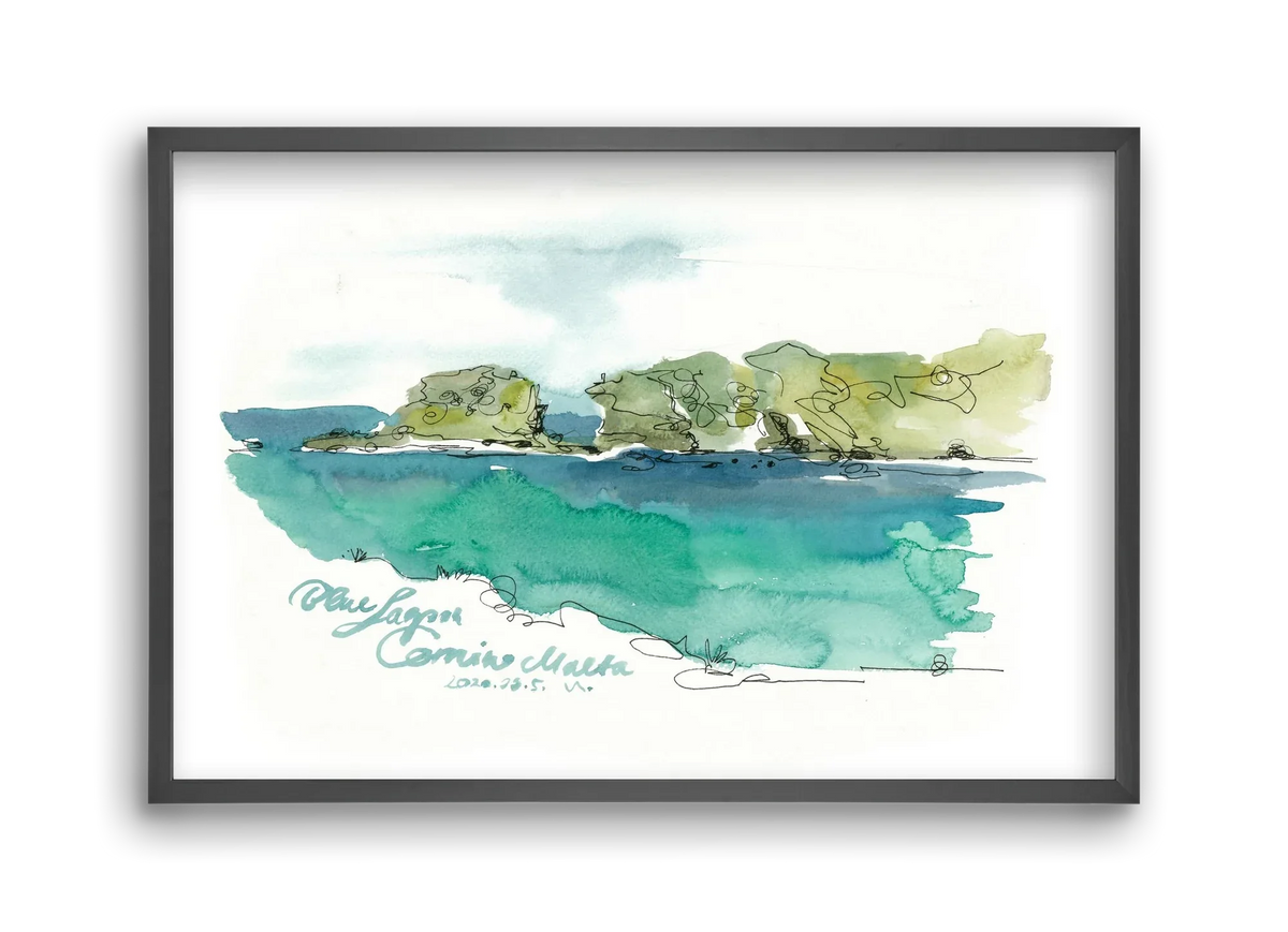 BLUE LAGOON - Comino, Malta - 2020.03.05. - artbridge