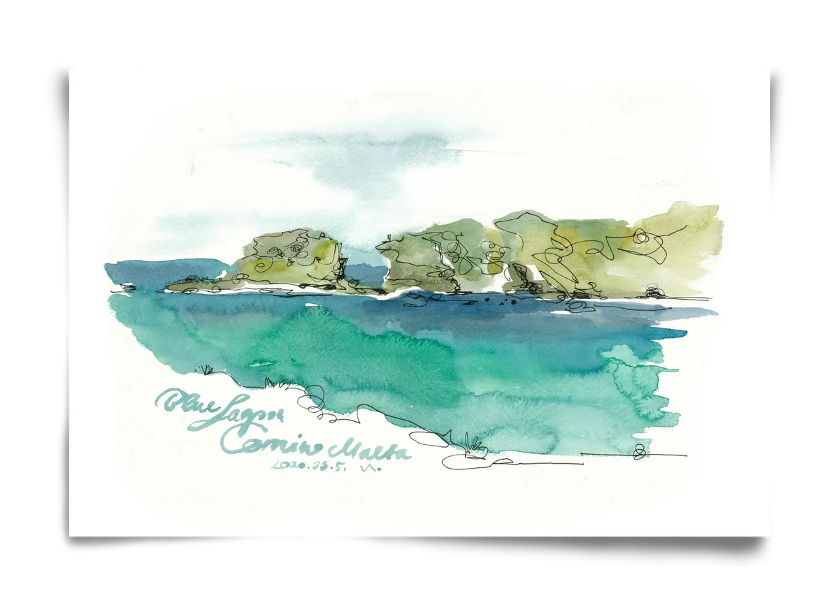 BLUE LAGOON - Comino, Malta - 2020.03.05. - artbridge