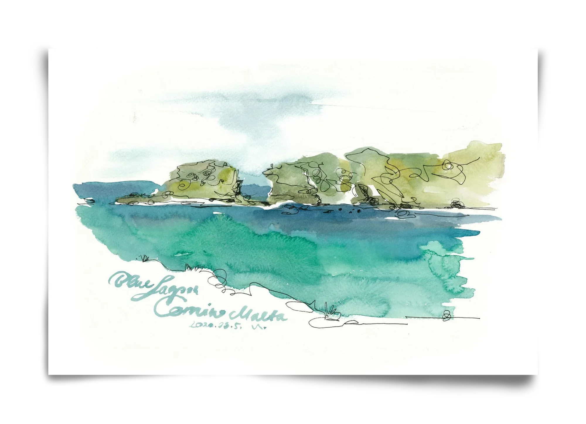 BLUE LAGOON - Comino, Malta - 2020.03.05. - artbridge