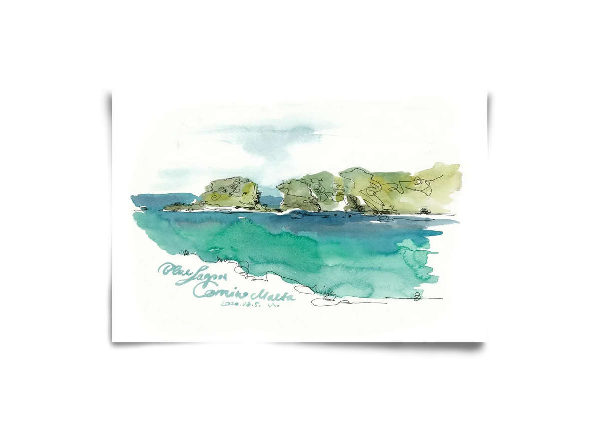 BLUE LAGOON - Comino, Malta - 2020.03.05. - artbridge
