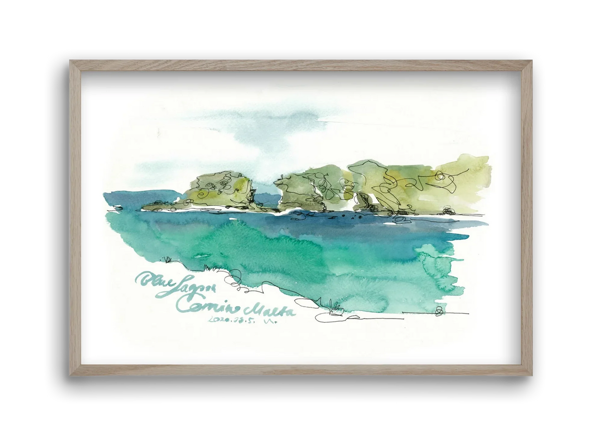 BLUE LAGOON - Comino, Malta - 2020.03.05. - artbridge