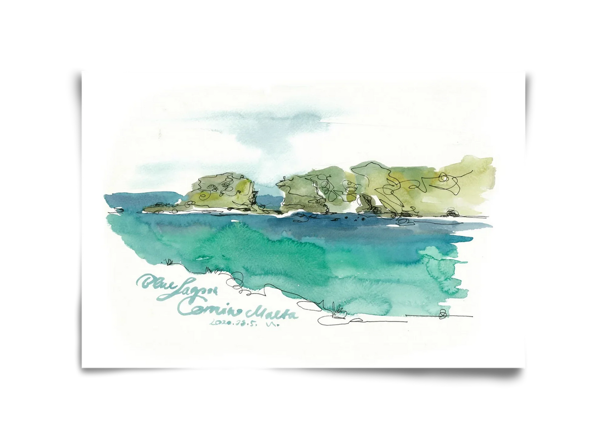 BLUE LAGOON - Comino, Malta - 2020.03.05. - artbridge