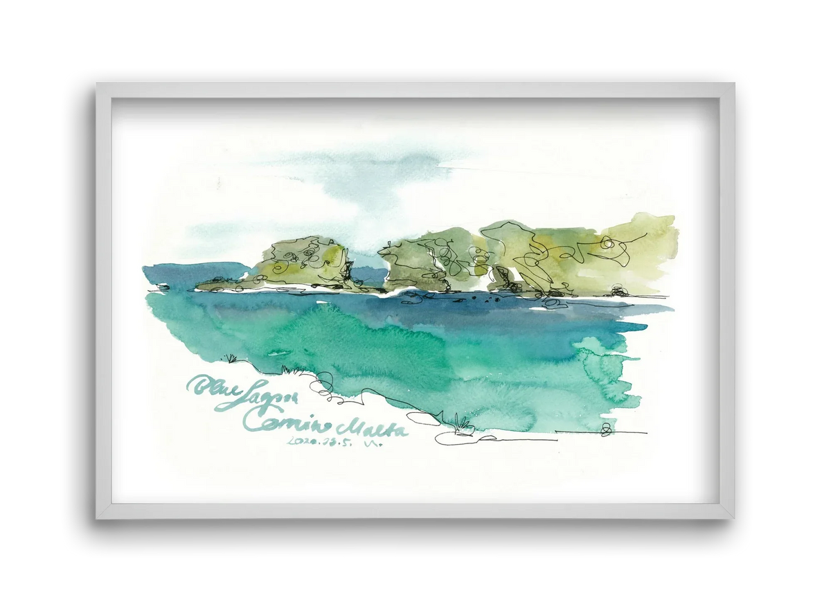 BLUE LAGOON - Comino, Malta - 2020.03.05. - artbridge