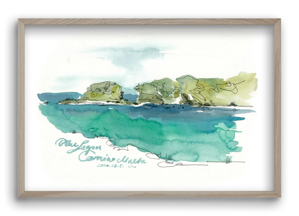 BLUE LAGOON - Comino, Malta - 2020.03.05. - artbridge