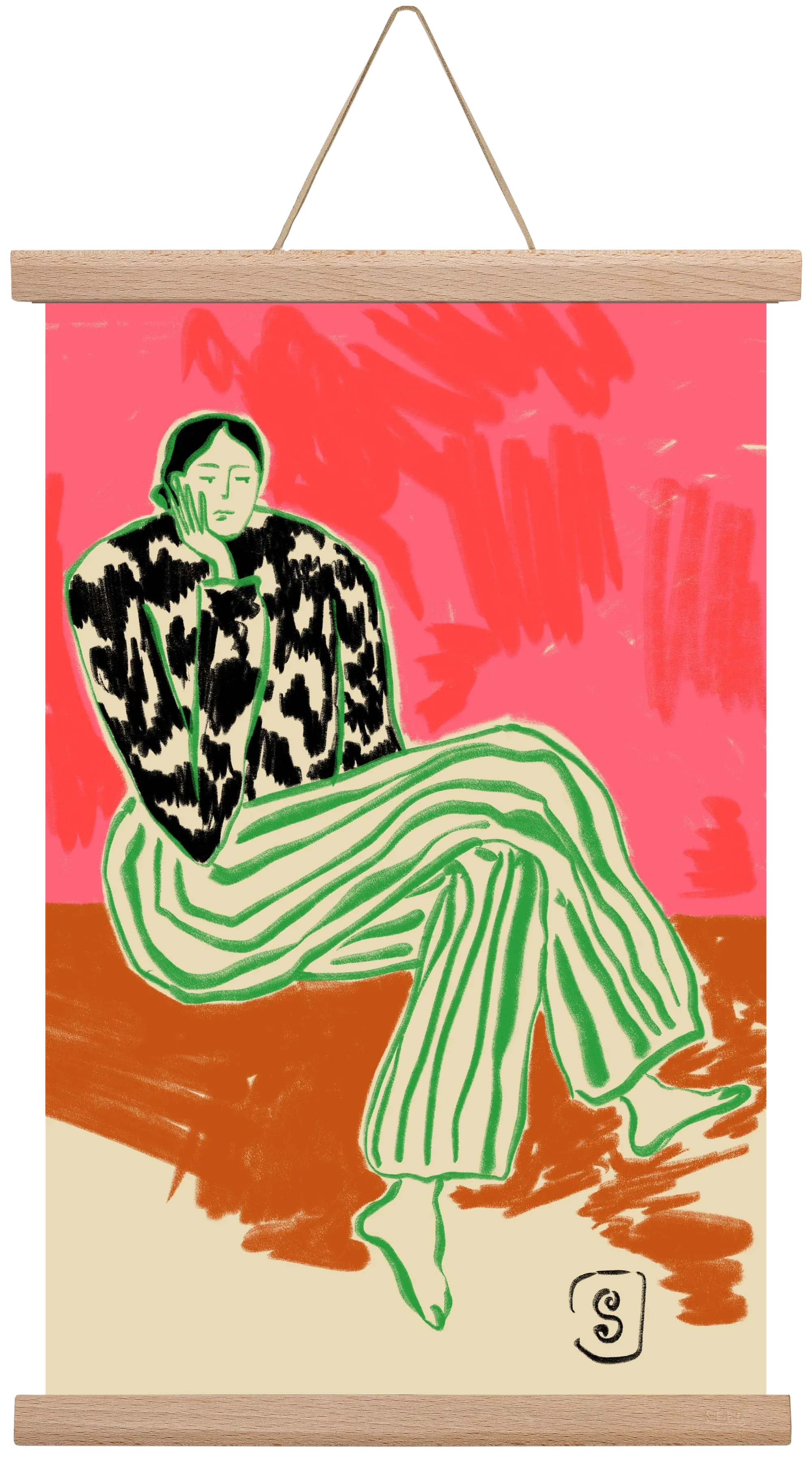 CALM WOMAN PORTRAIT - artbridge