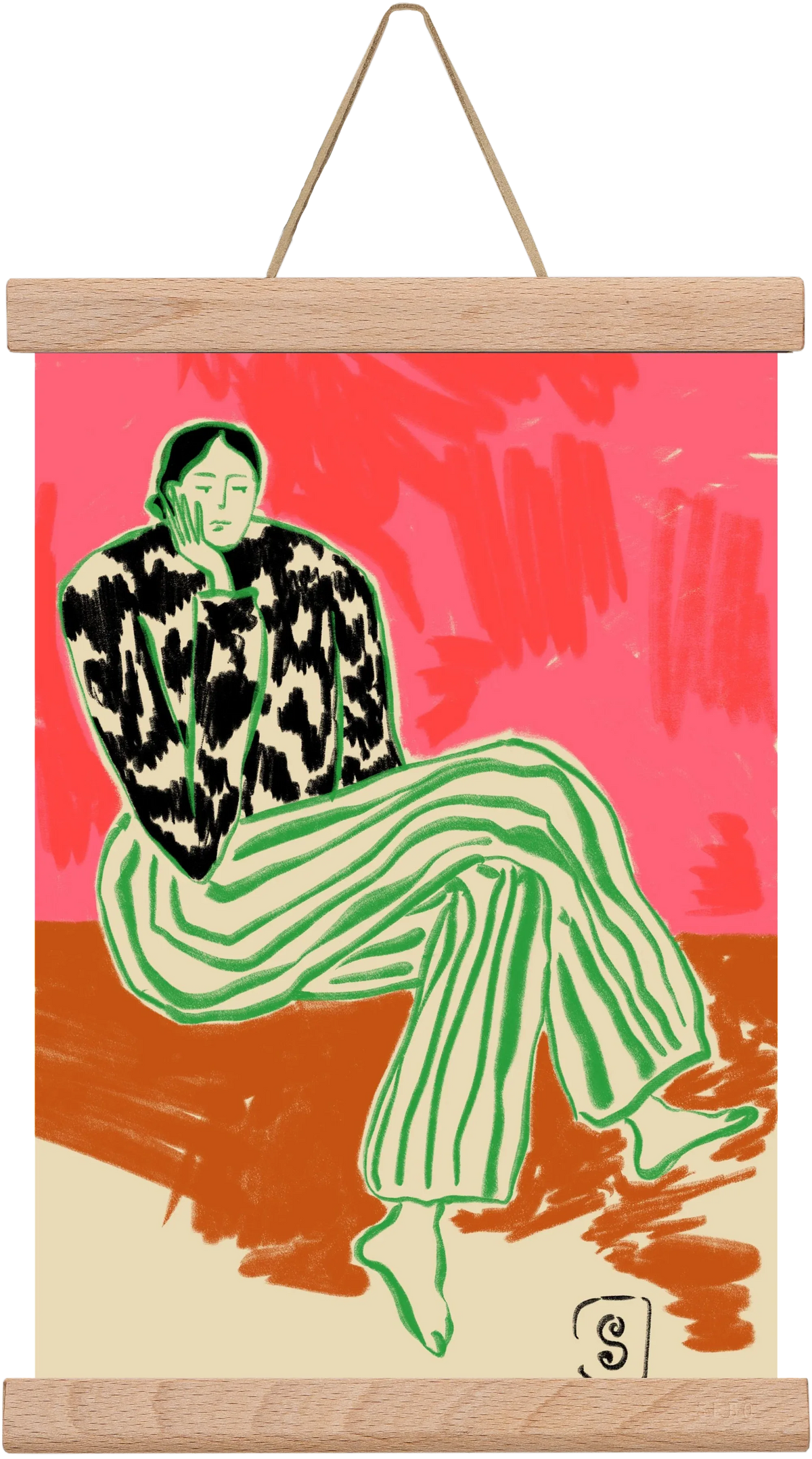 CALM WOMAN PORTRAIT - artbridge