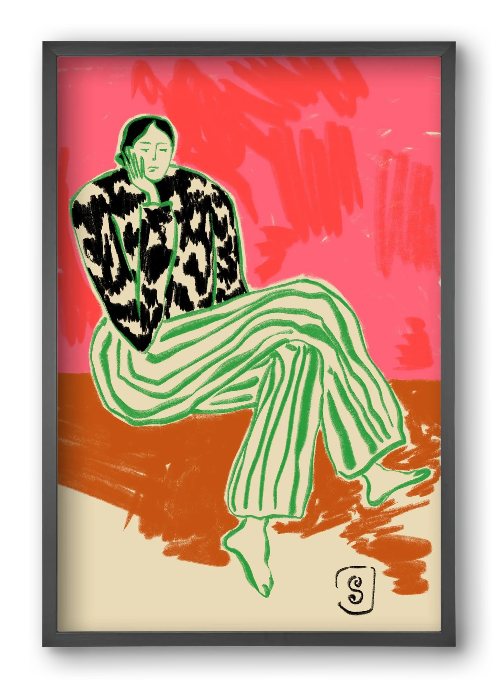 CALM WOMAN PORTRAIT - artbridge