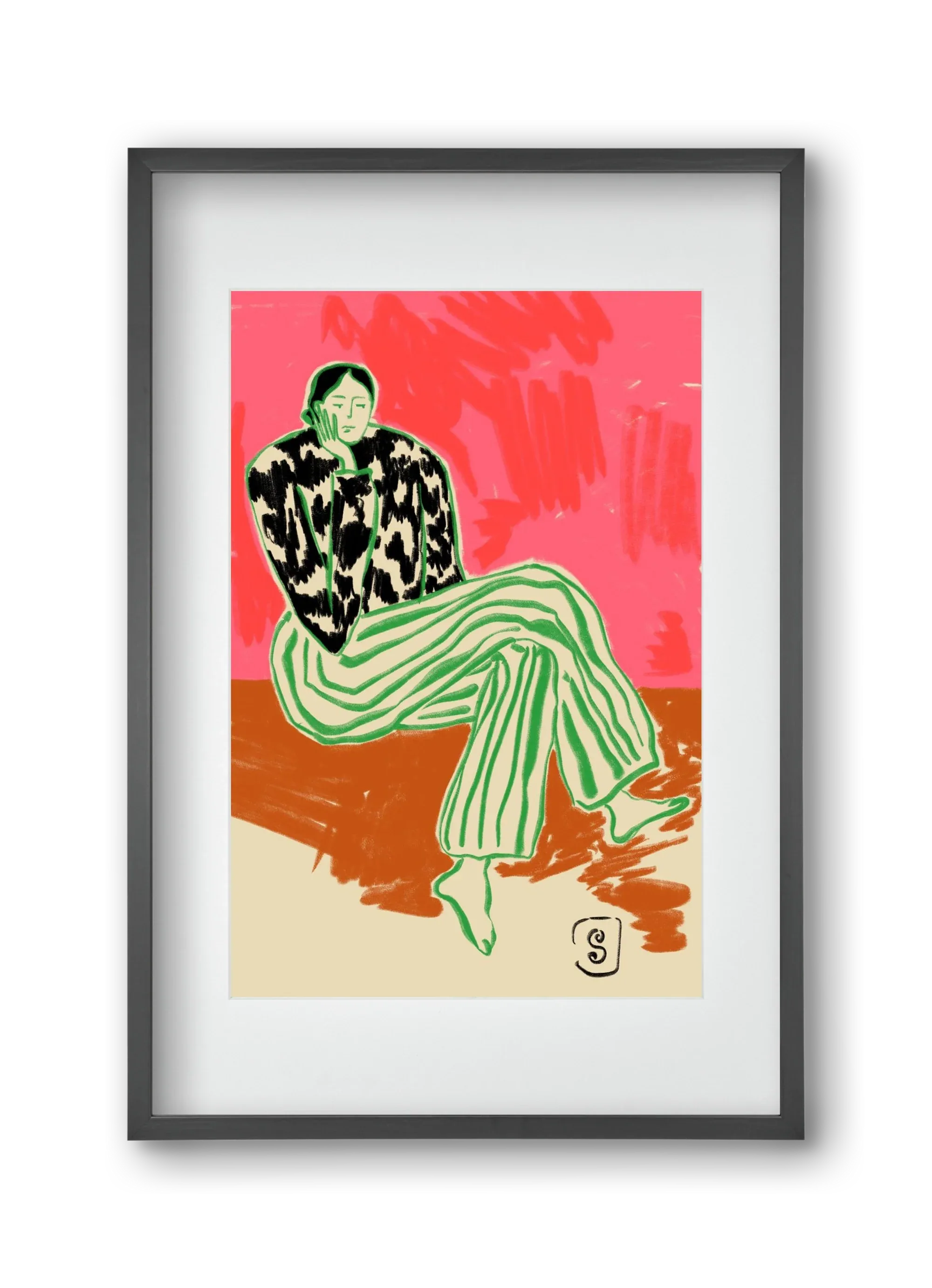 CALM WOMAN PORTRAIT - artbridge
