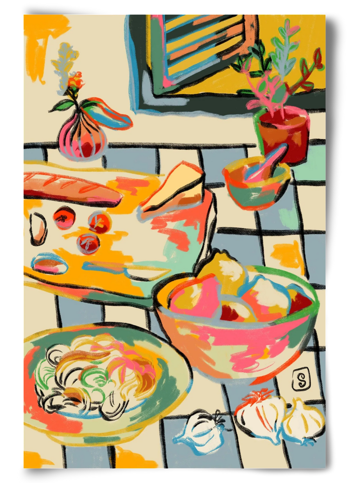 BREAD AND PASTA LOVE - artbridge