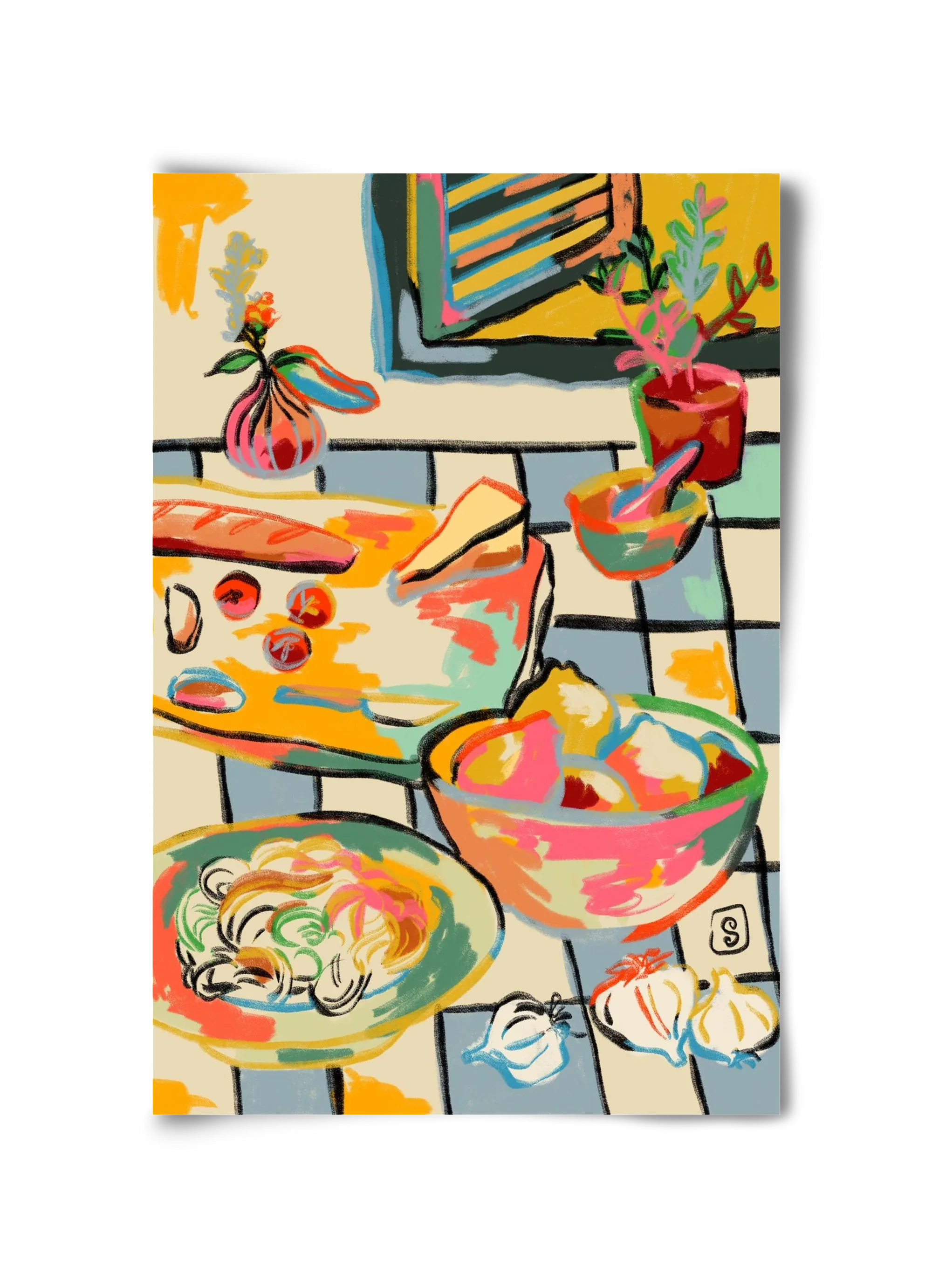 BREAD AND PASTA LOVE - artbridge