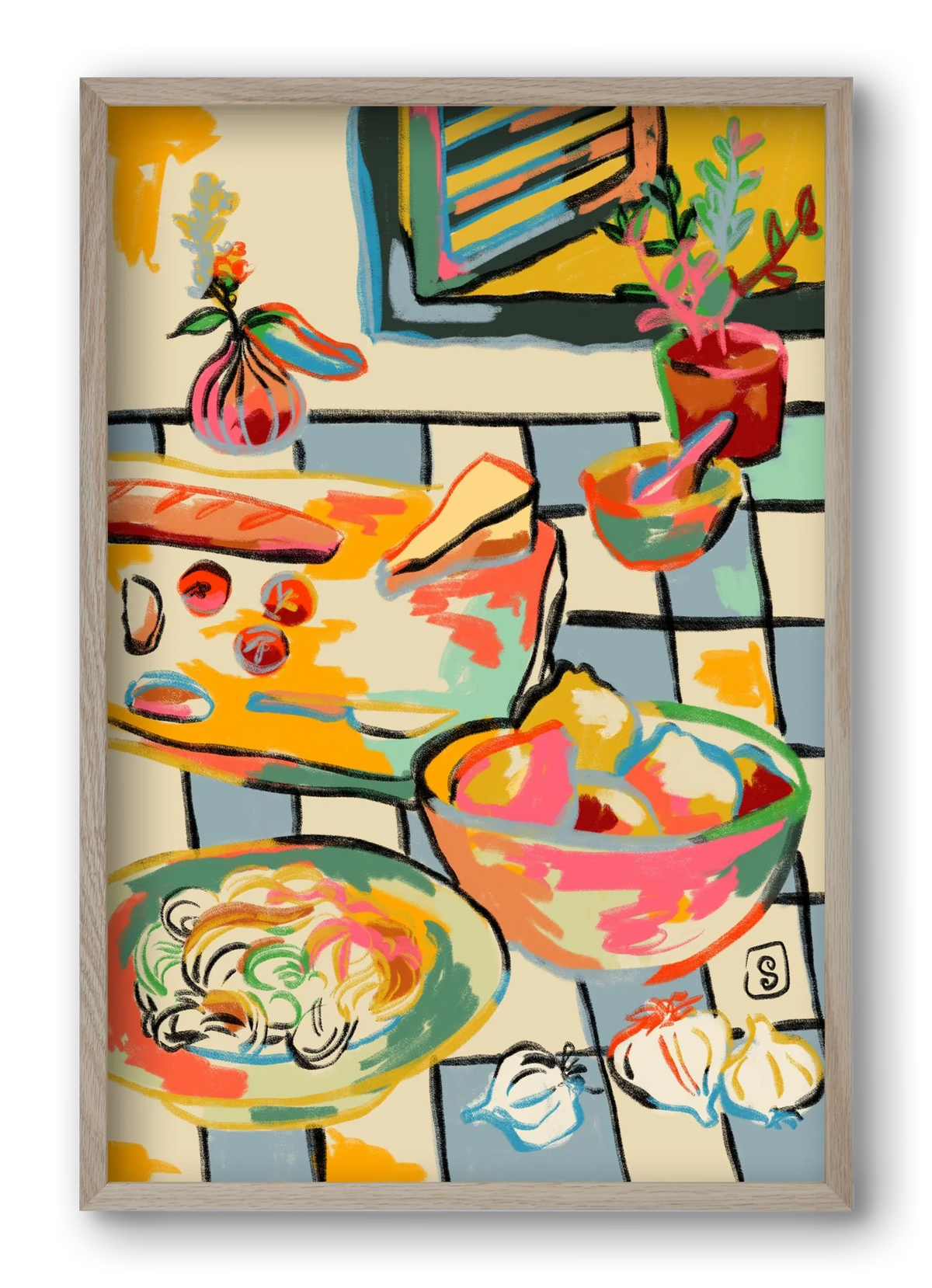 BREAD AND PASTA LOVE - artbridge