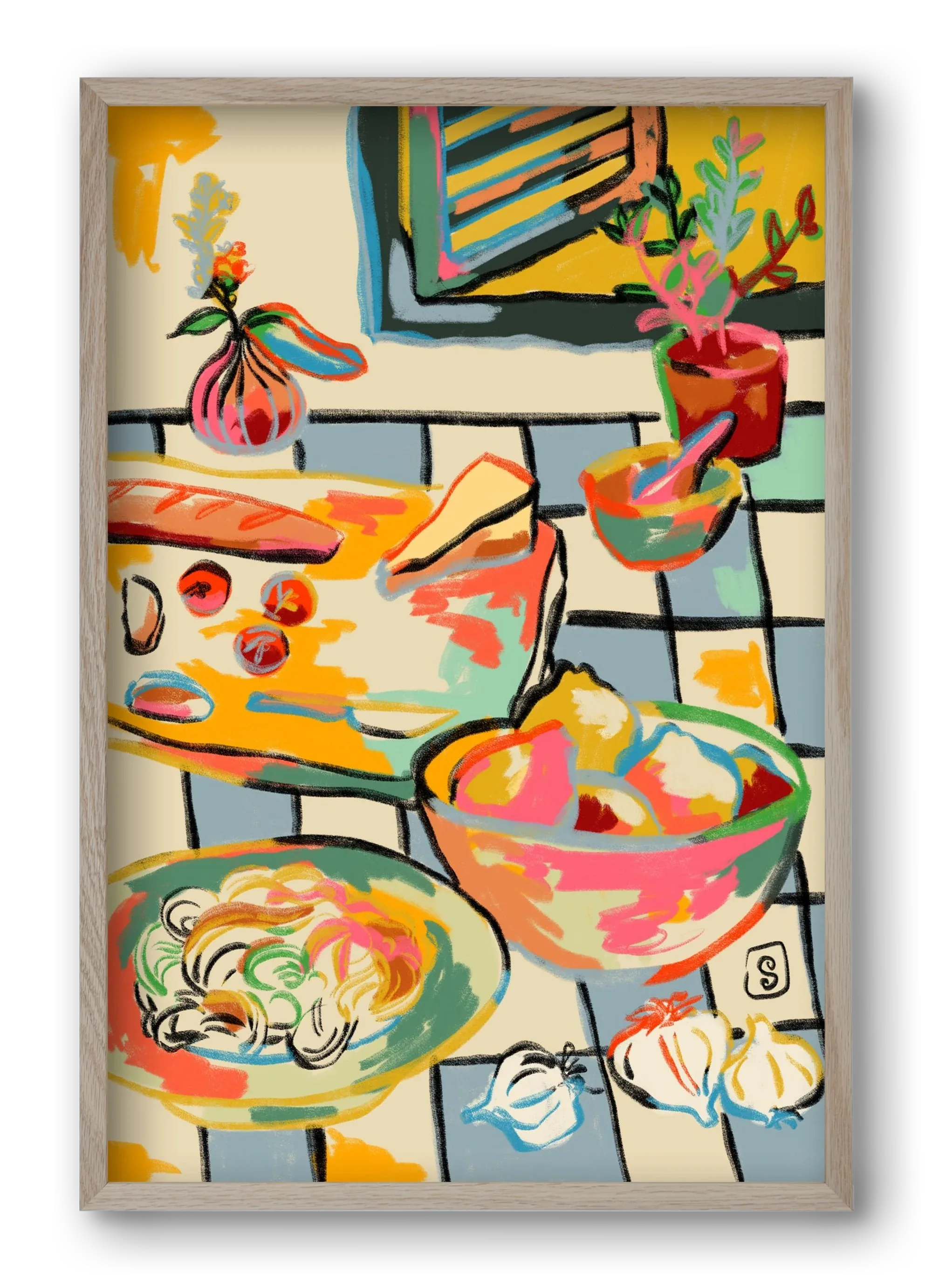 BREAD AND PASTA LOVE - artbridge