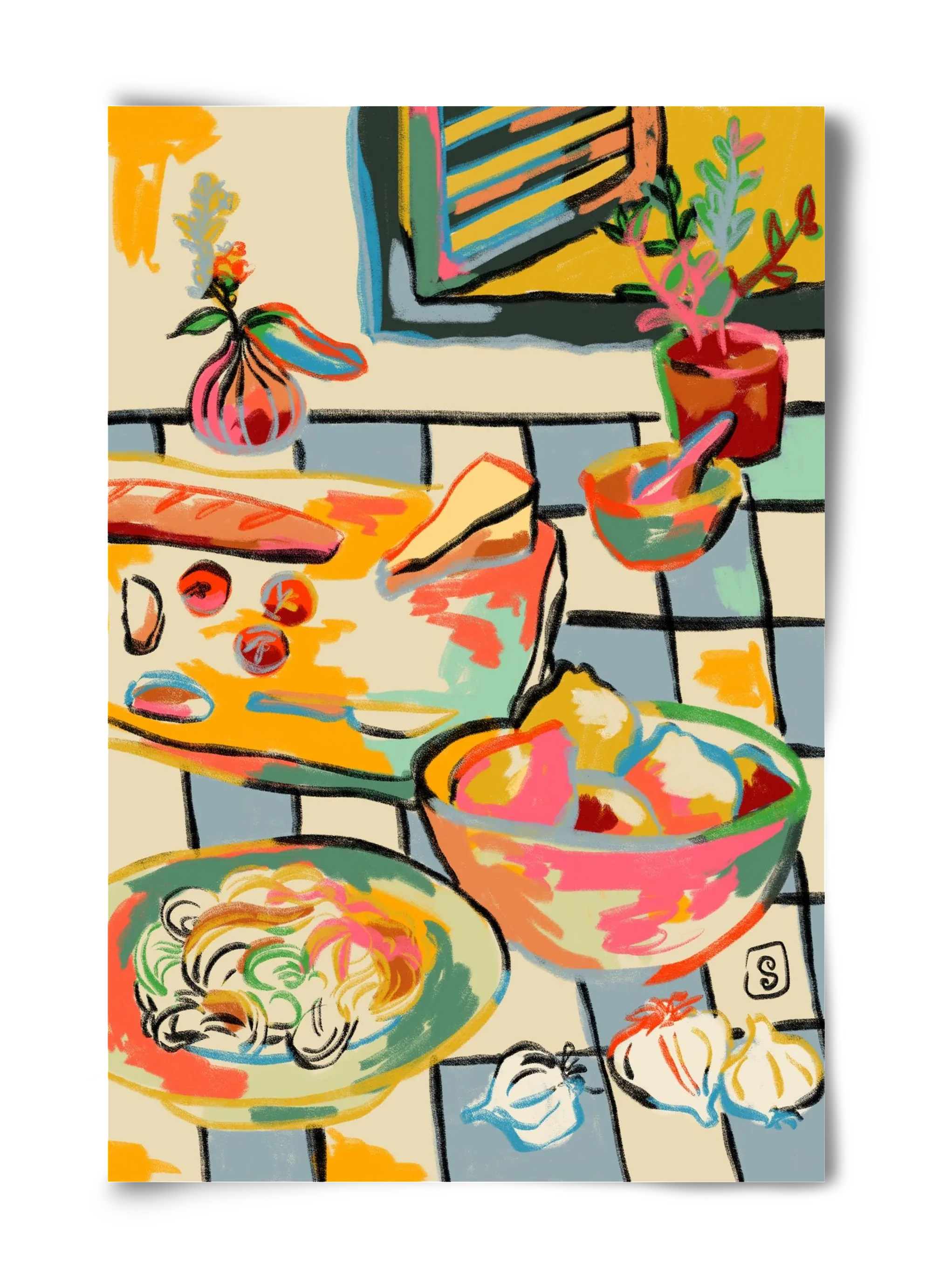 BREAD AND PASTA LOVE - artbridge