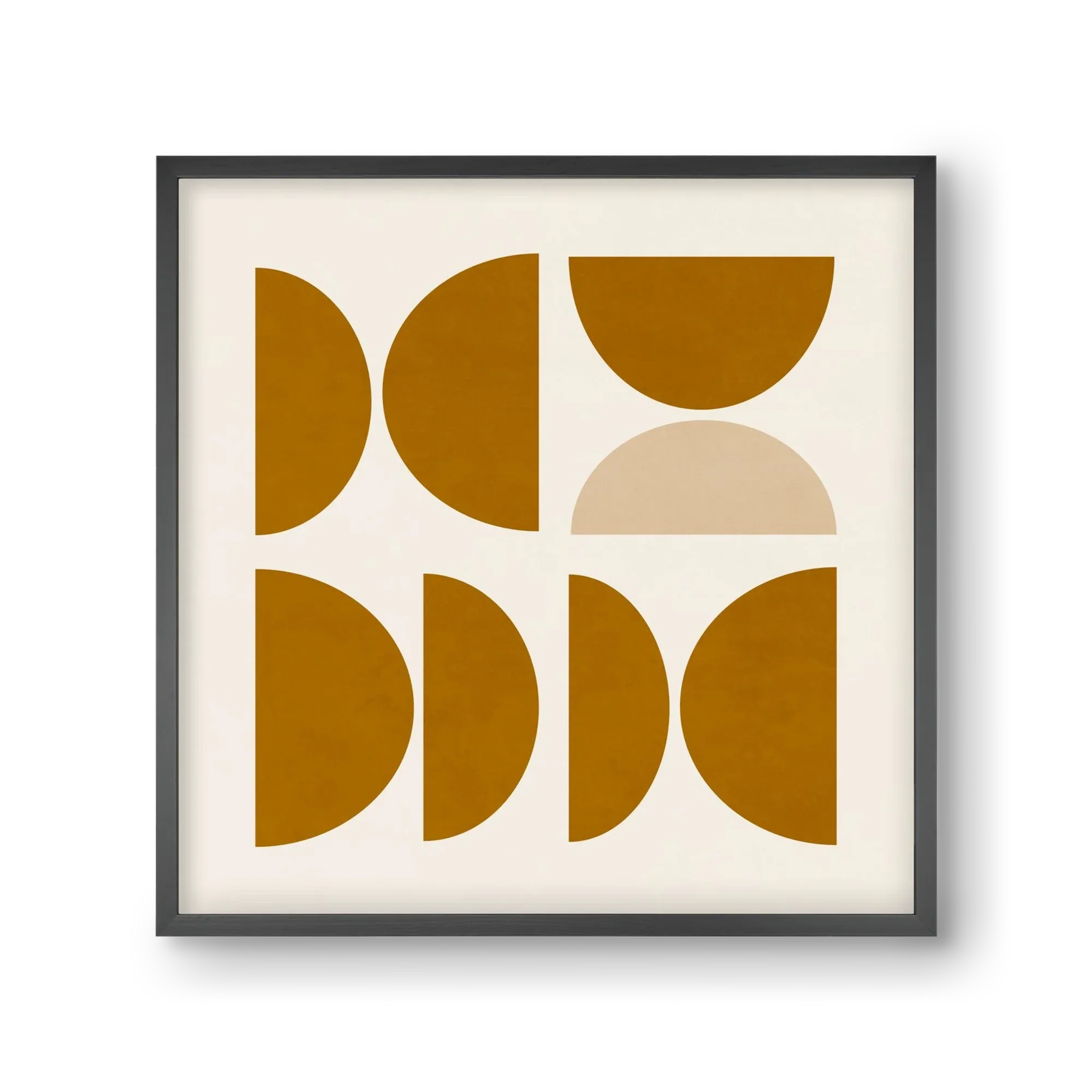 GEOMETRIC ART - YELLOW I - artbridge