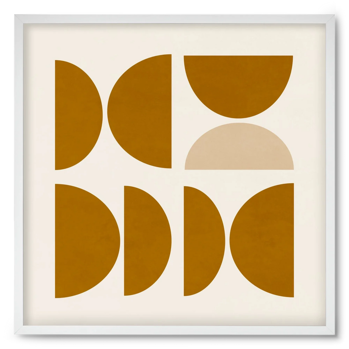 GEOMETRIC ART - YELLOW I - artbridge