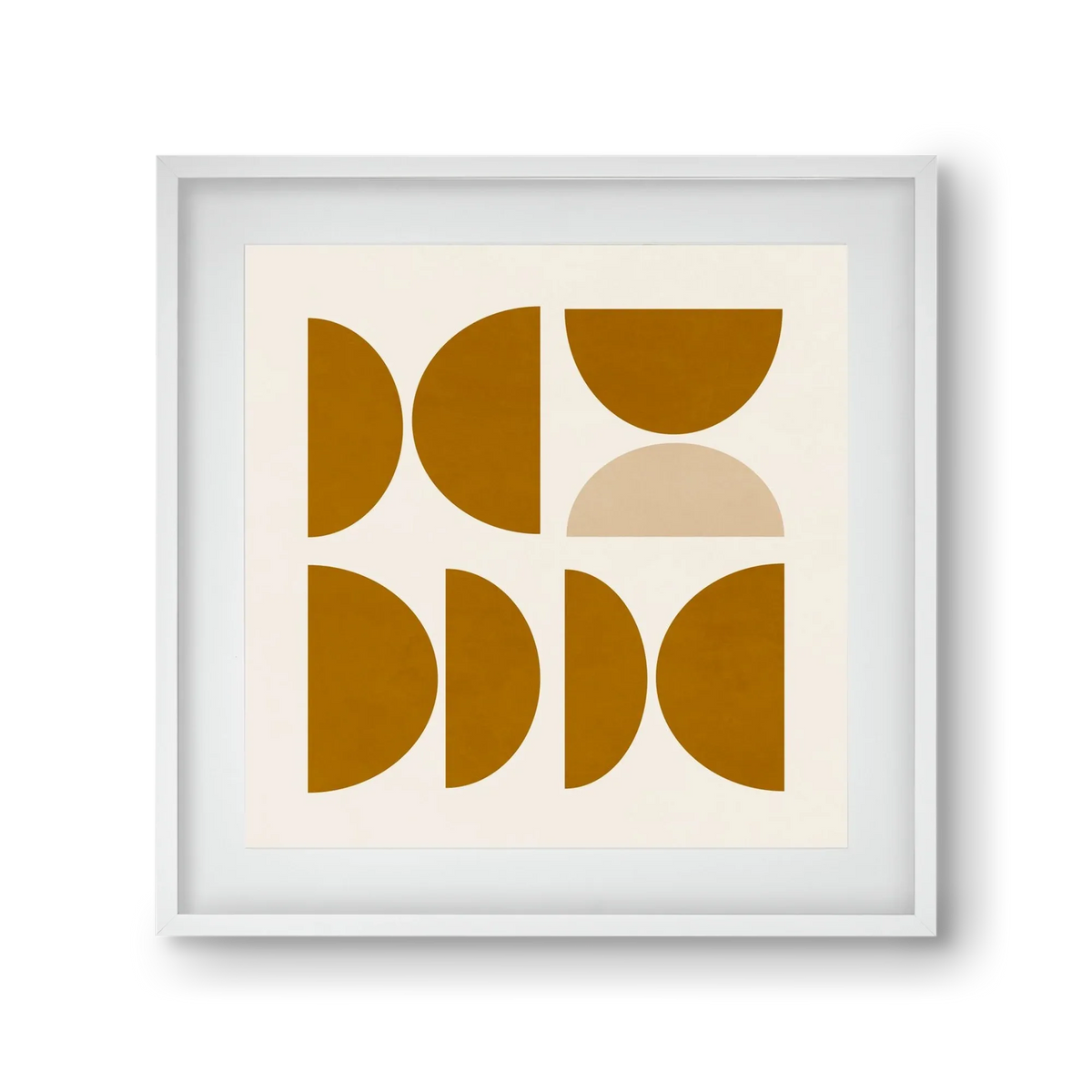 GEOMETRIC ART - YELLOW I - artbridge