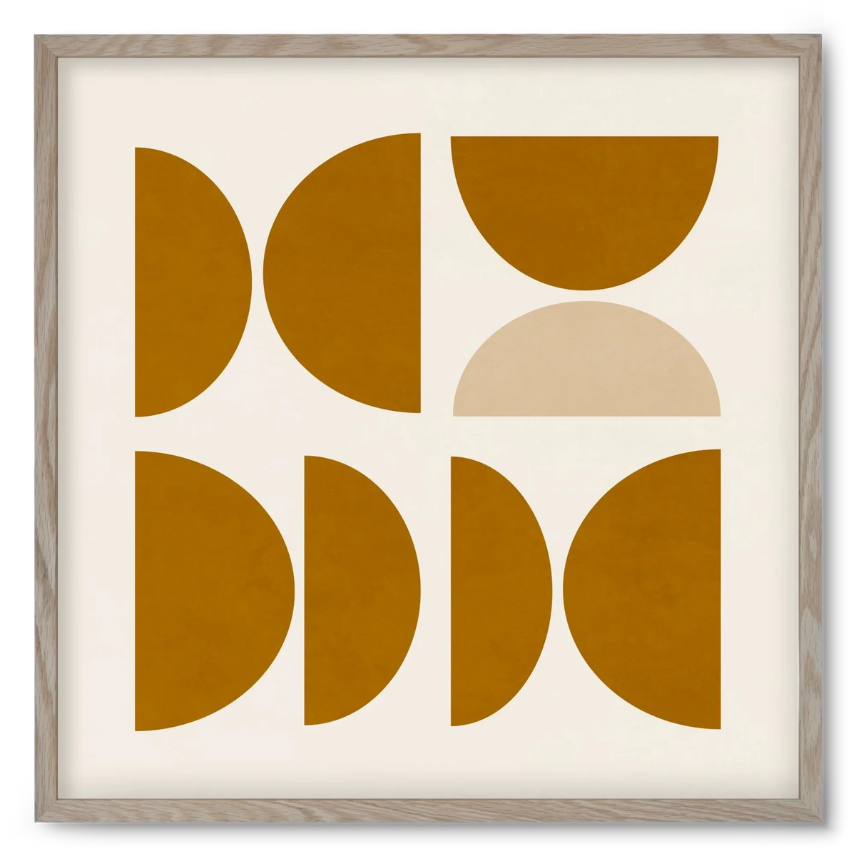 GEOMETRIC ART - YELLOW I - artbridge
