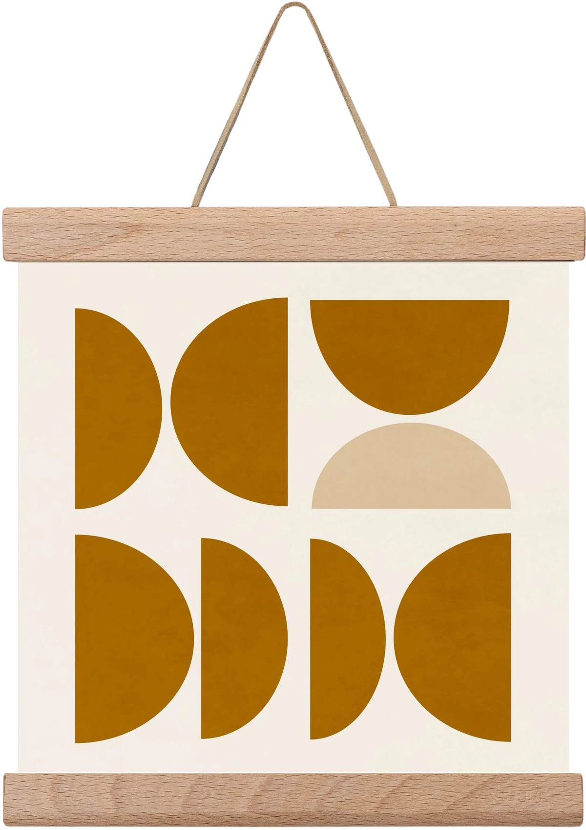 GEOMETRIC ART - YELLOW I - artbridge